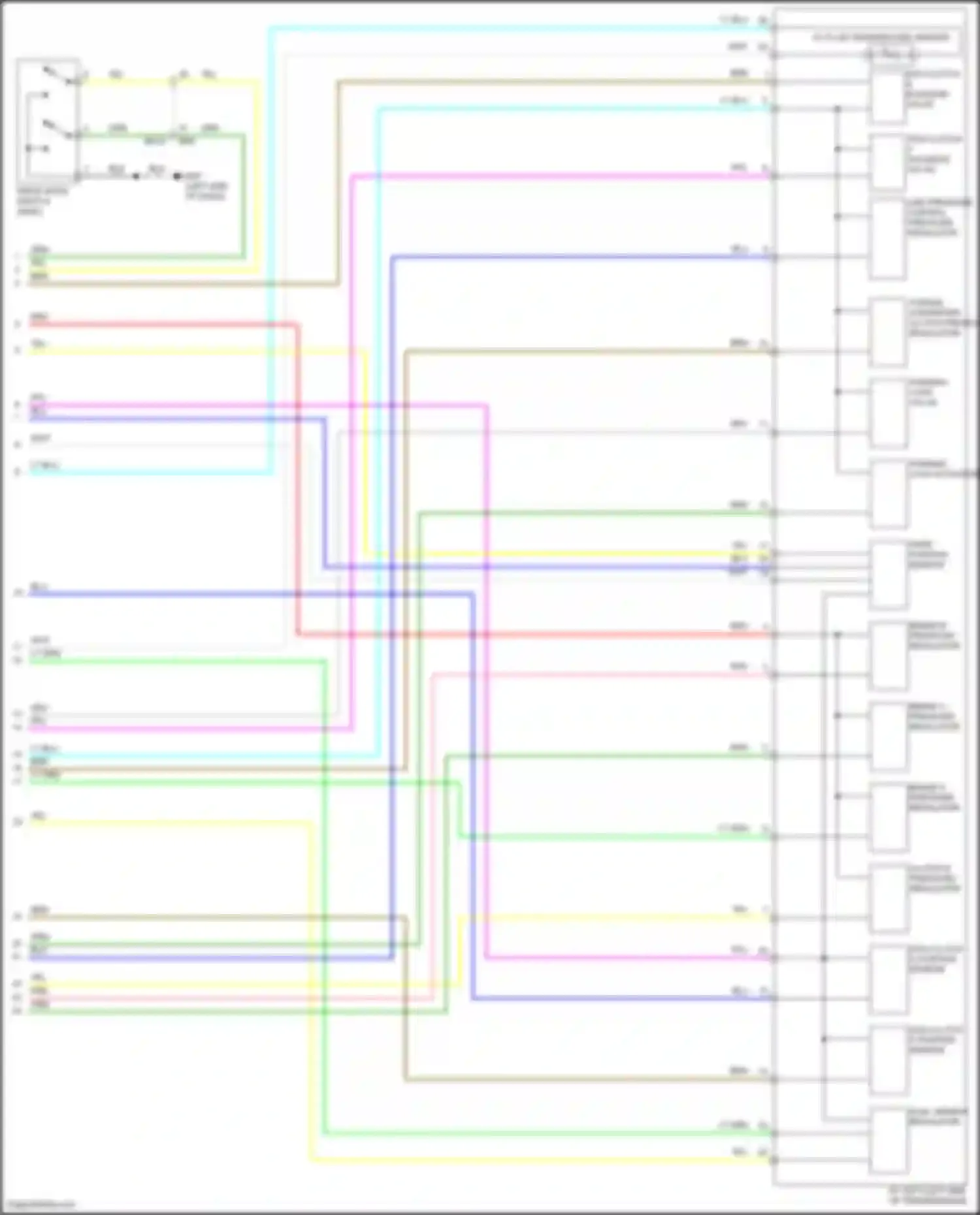 Pathfinder Nissan V (2021-2024): A/t circuit (3 of 3)