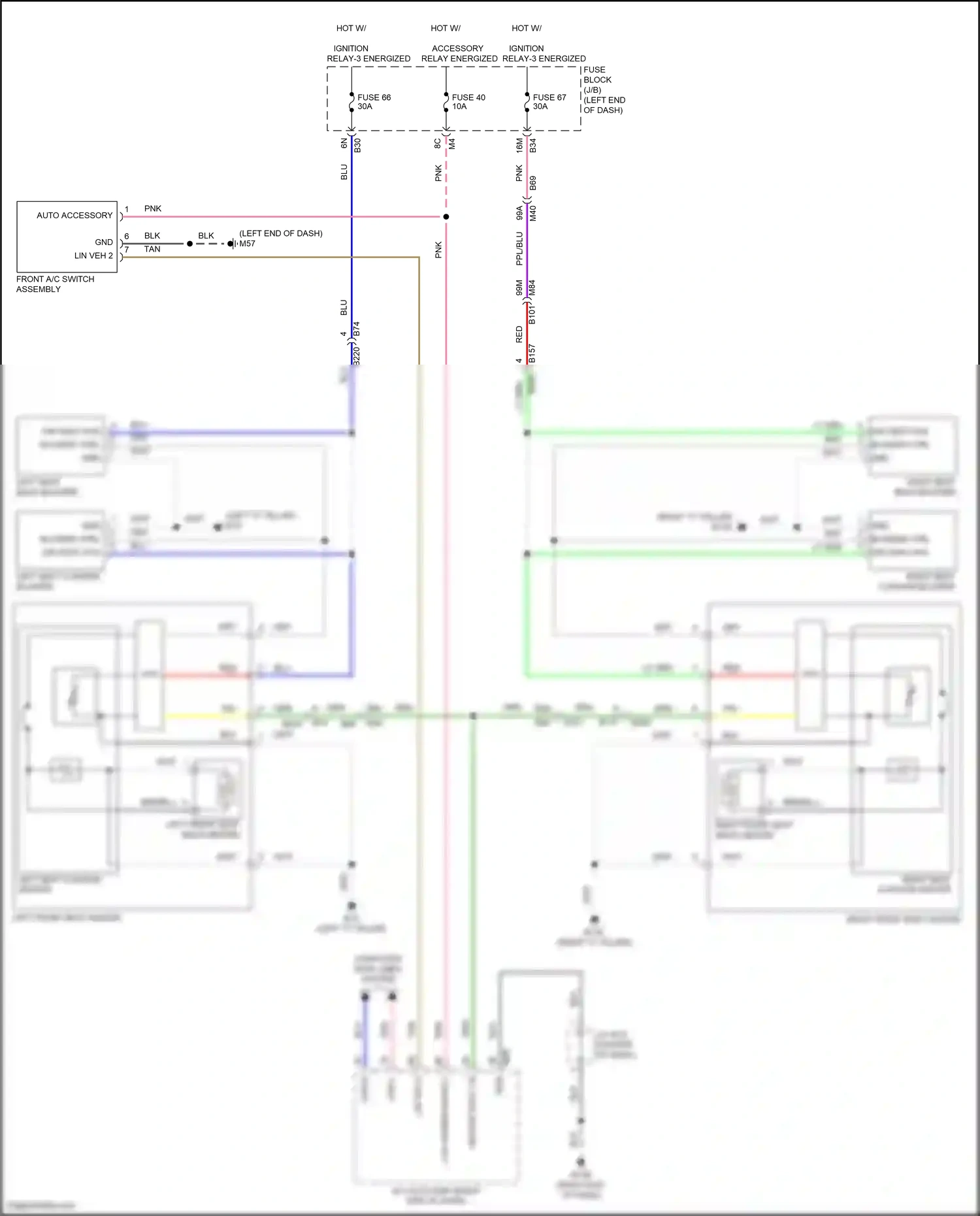 Wiring diagram auto accessory for Nissan Pathfinder V (2021-2024) (1 of 1)