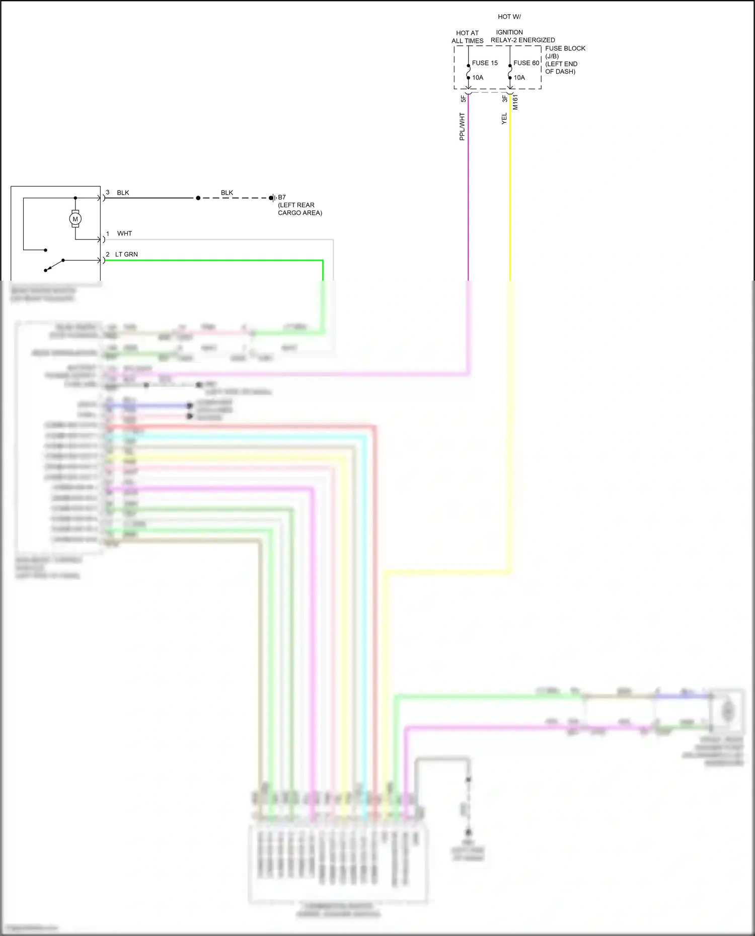 Wiring diagram computer data lines system for Nissan Pathfinder V (2021-2024) (39 of 84)
