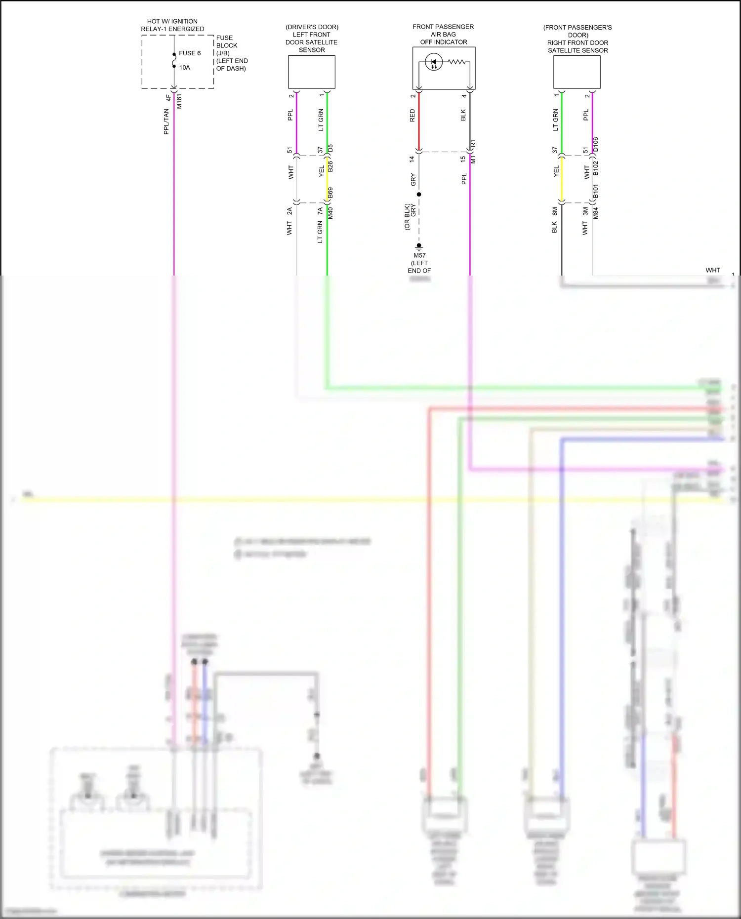 Wiring diagram computer data lines system for Nissan Pathfinder V (2021-2024) (10 of 84)