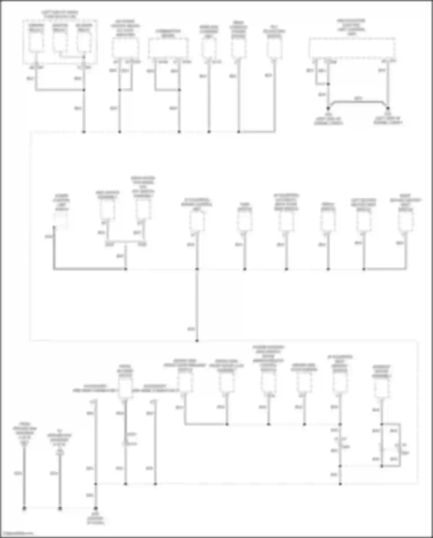 Wiring diagram snow mode/ tow mode/ vdc off switch assembly for Nissan Patrol Y62 facelift 2 (2019-2024) (2 of 4)