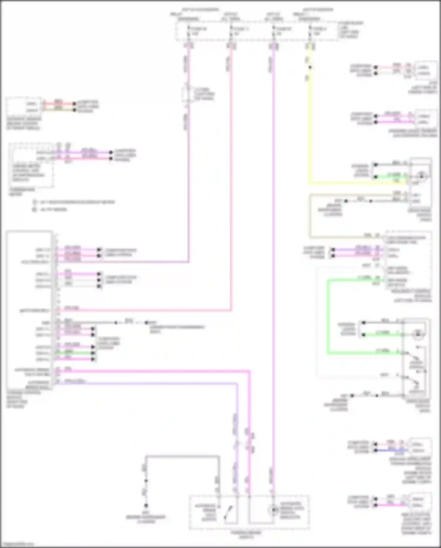 Qashqai Nissan III (2021-2024): Electronic suspension circuit