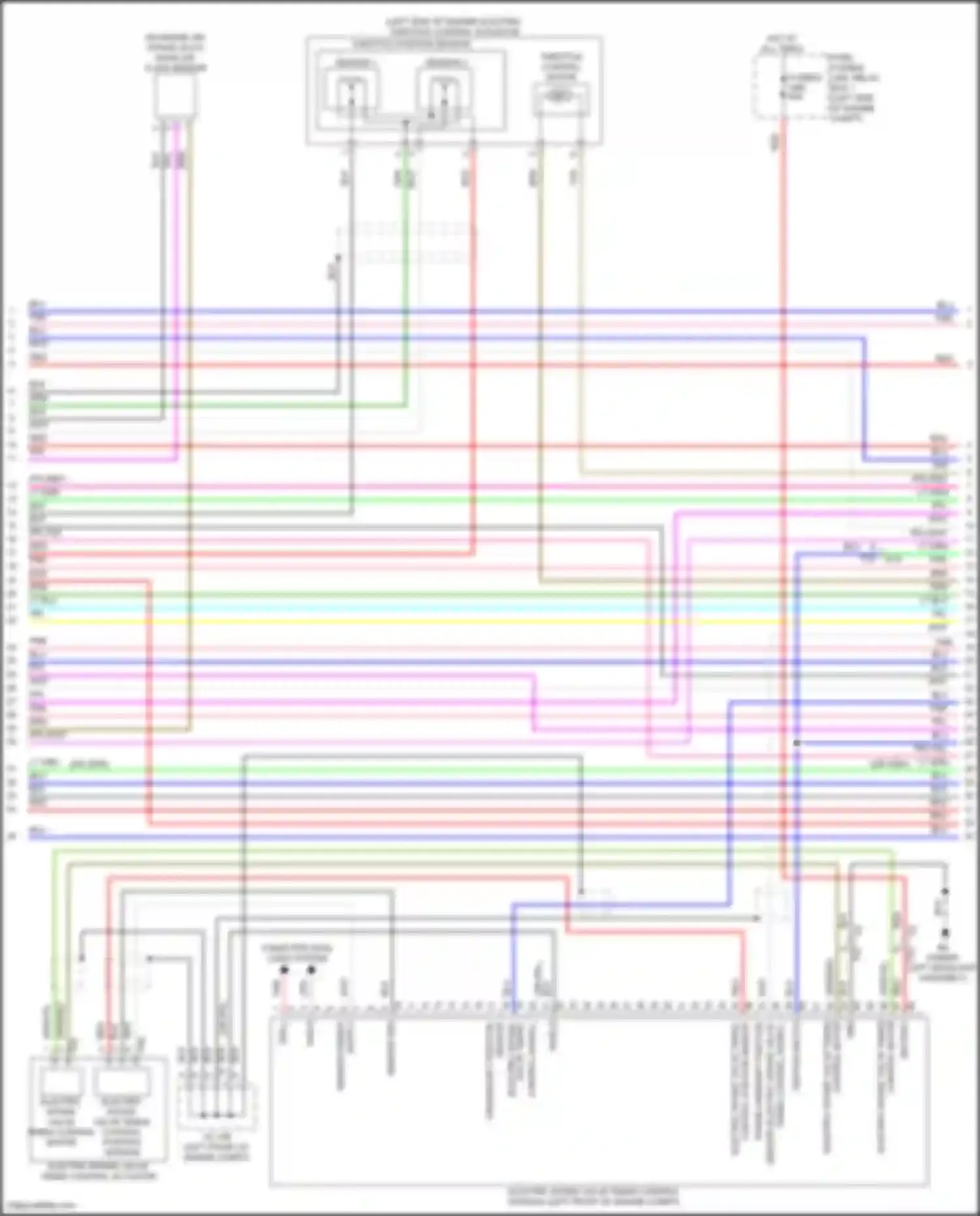 Qashqai Nissan III (2021-2024): Wiring diagram engine performance 1.5l turbo (3 of 8)