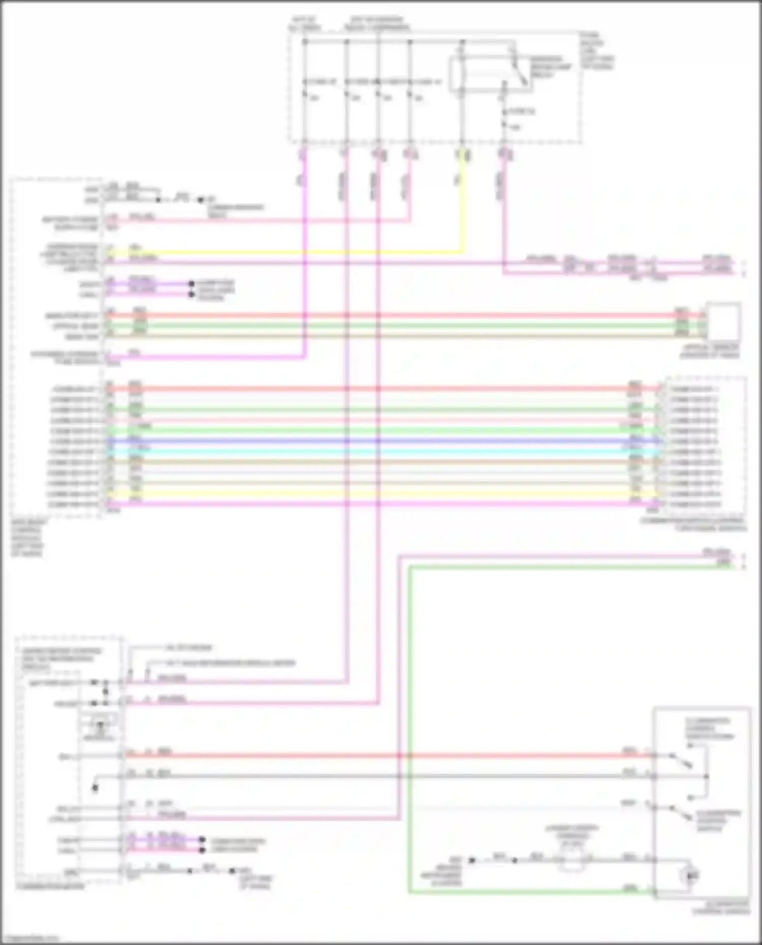 Qashqai Nissan III (2021-2024): Instrument illumination circuit (1 of 3)