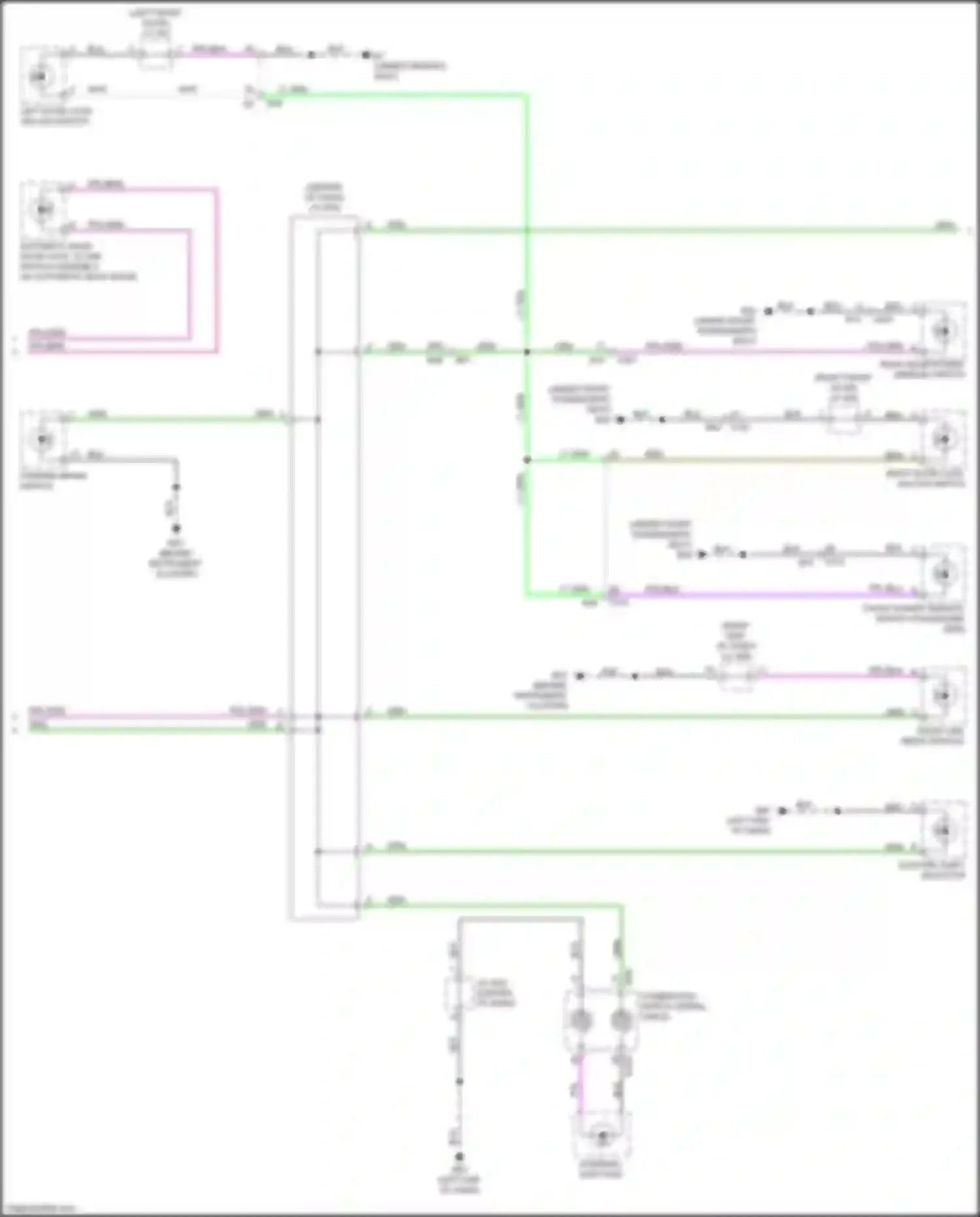 Qashqai Nissan III (2021-2024): Instrument illumination circuit (2 of 3)
