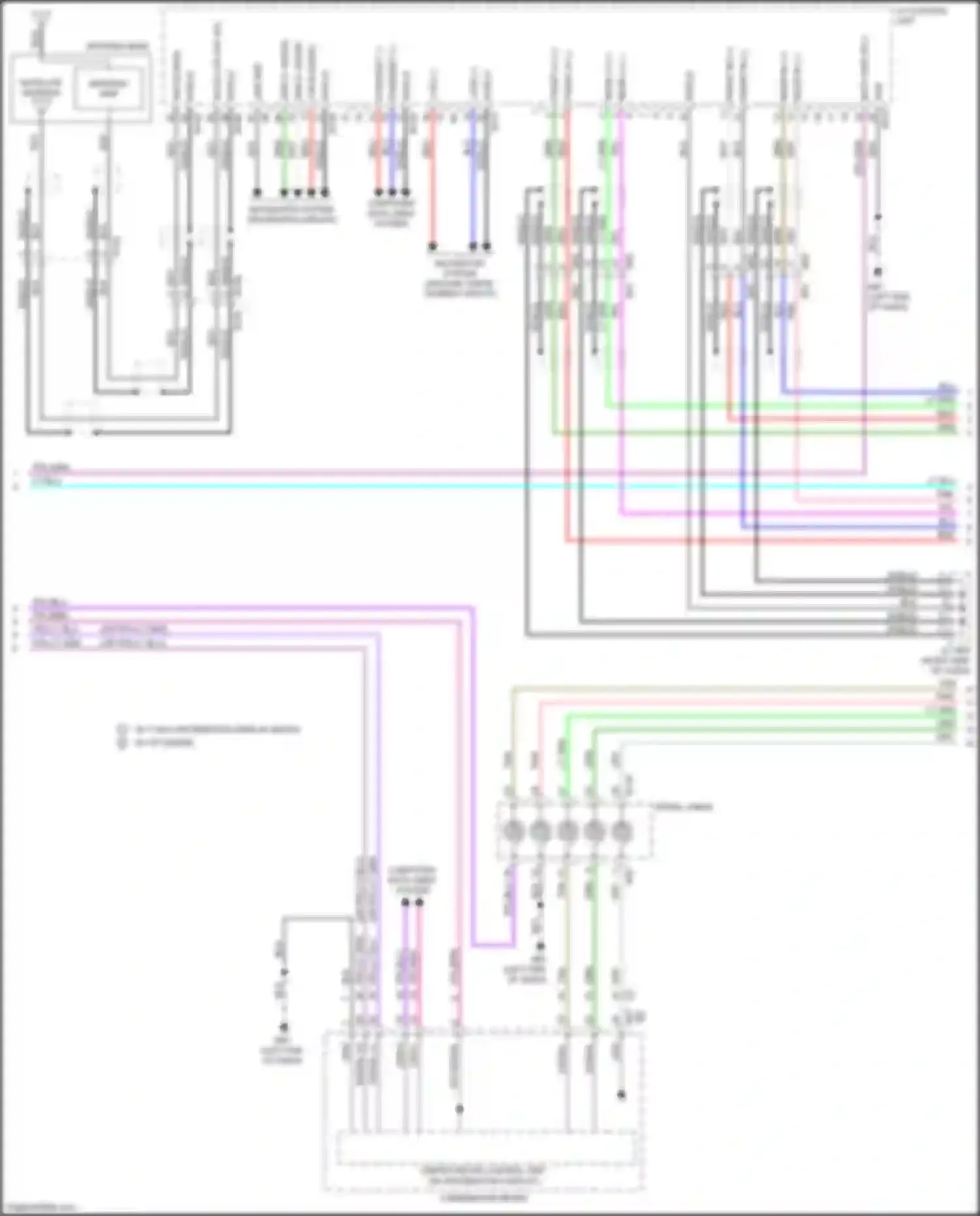 Qashqai Nissan III (2021-2024): Navigation circuit, w/ bose (2 of 4)