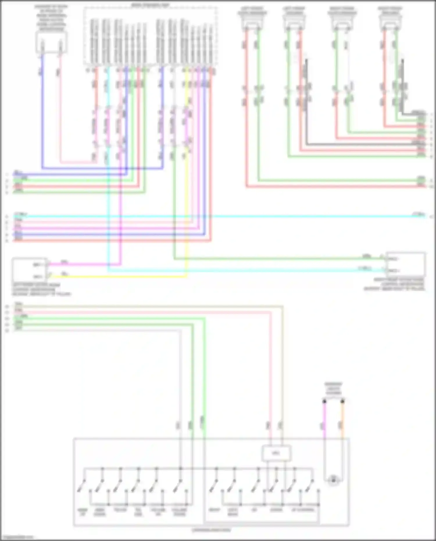 Qashqai Nissan III (2021-2024): Navigation circuit, w/ bose (3 of 4)