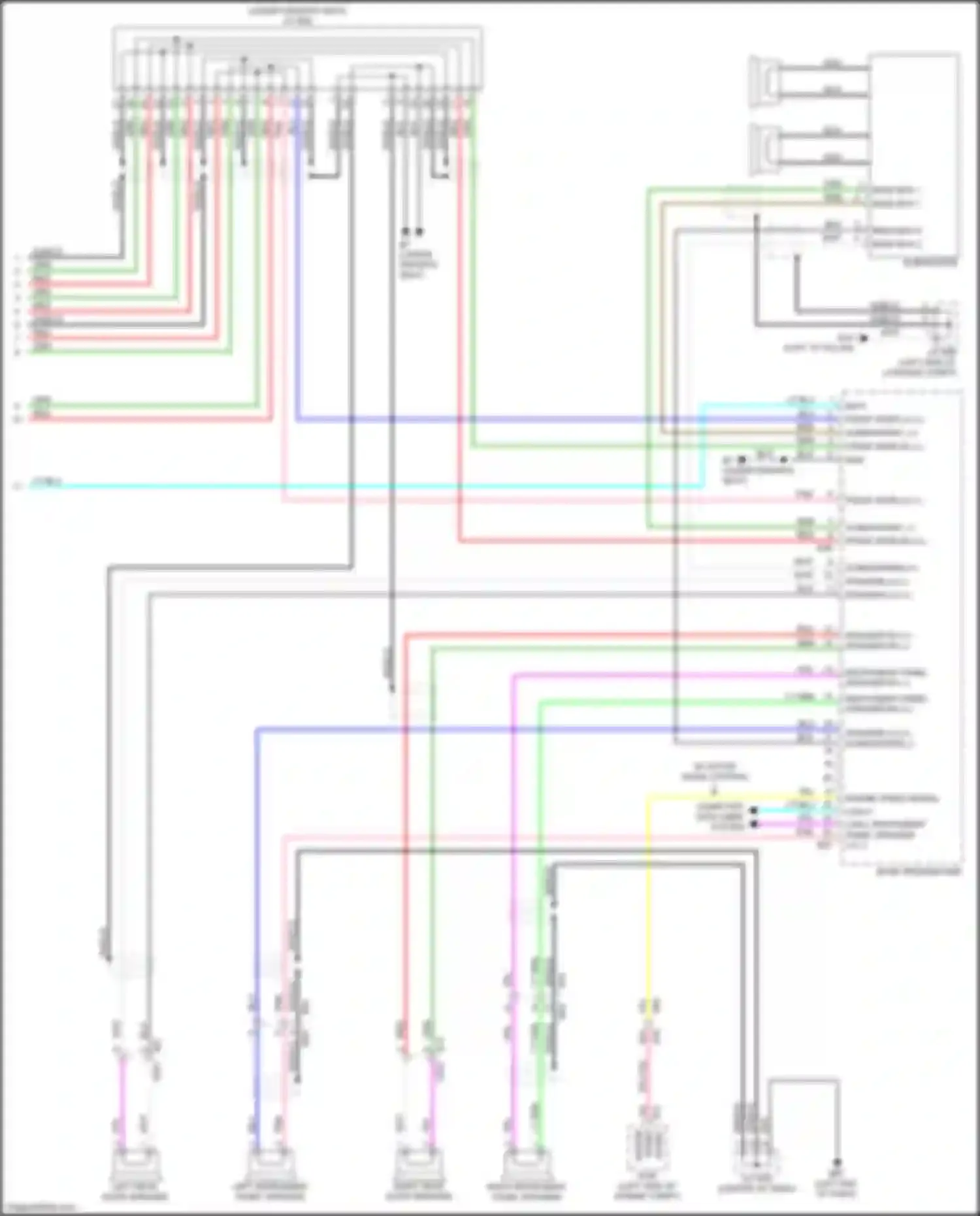 Qashqai Nissan III (2021-2024): Navigation circuit, w/ bose (4 of 4)