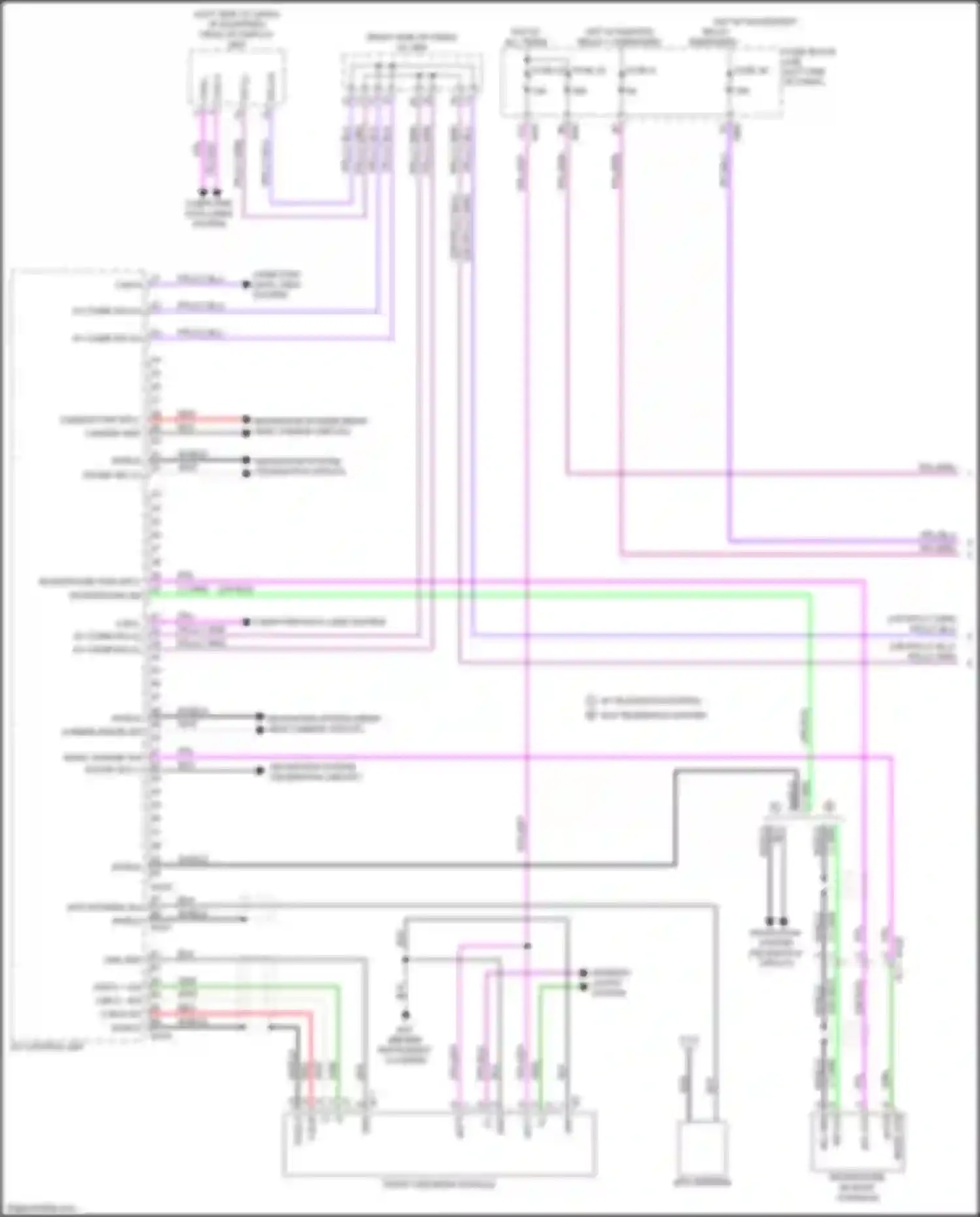 Qashqai Nissan III (2021-2024): Navigation circuit, w/o bose (1 of 5)