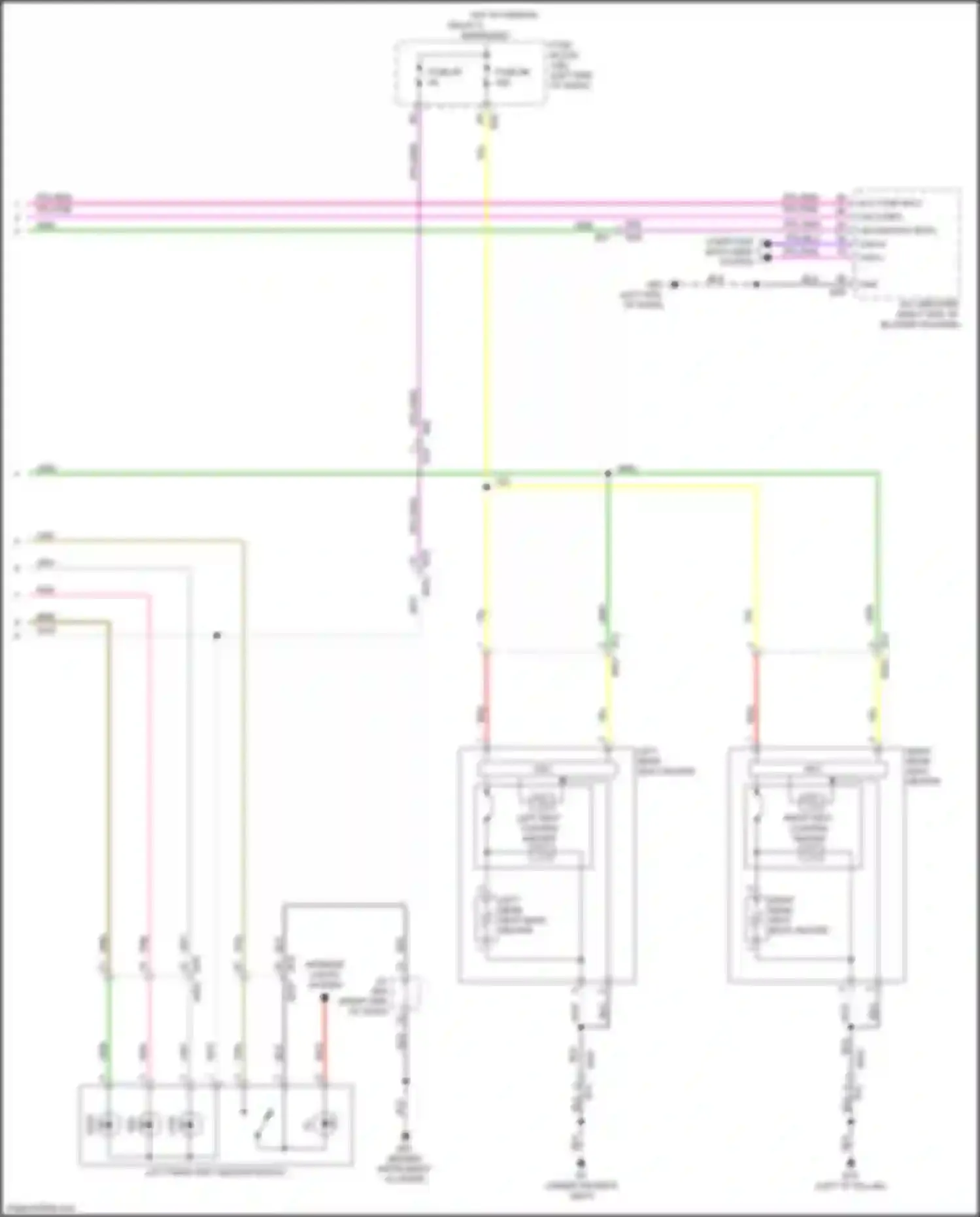 Qashqai Nissan III (2021-2024): Heated seats circuit (2 of 2)