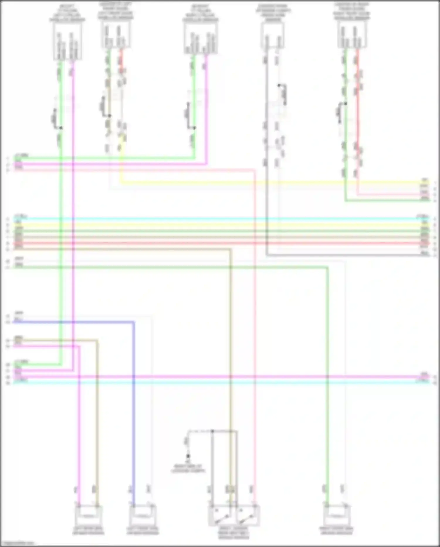 Qashqai Nissan III (2021-2024): Supplemental restraints circuit (2 of 4)