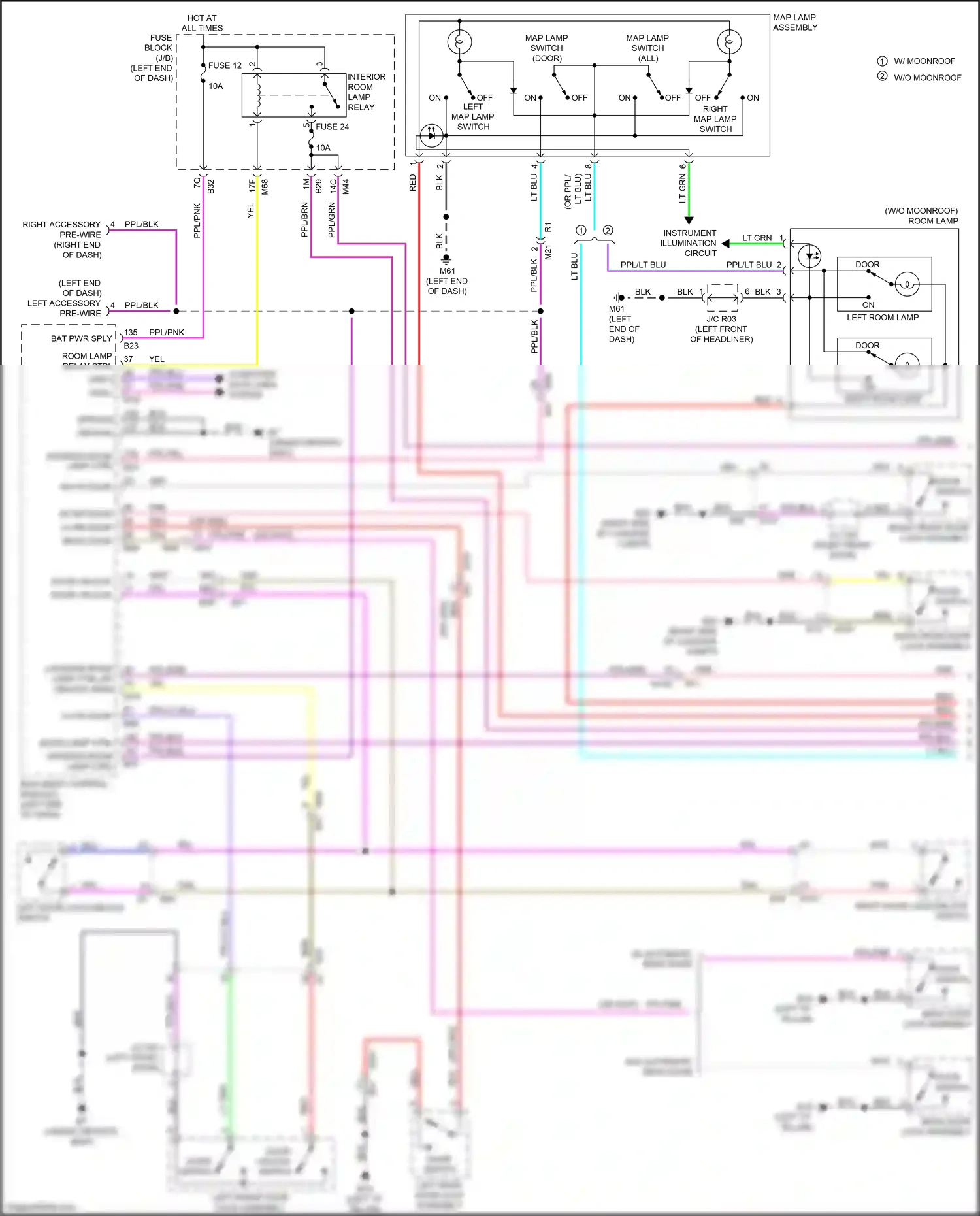 Wiring diagram computer data lines system for Nissan Qashqai III (2021-2024) (72 of 88)
