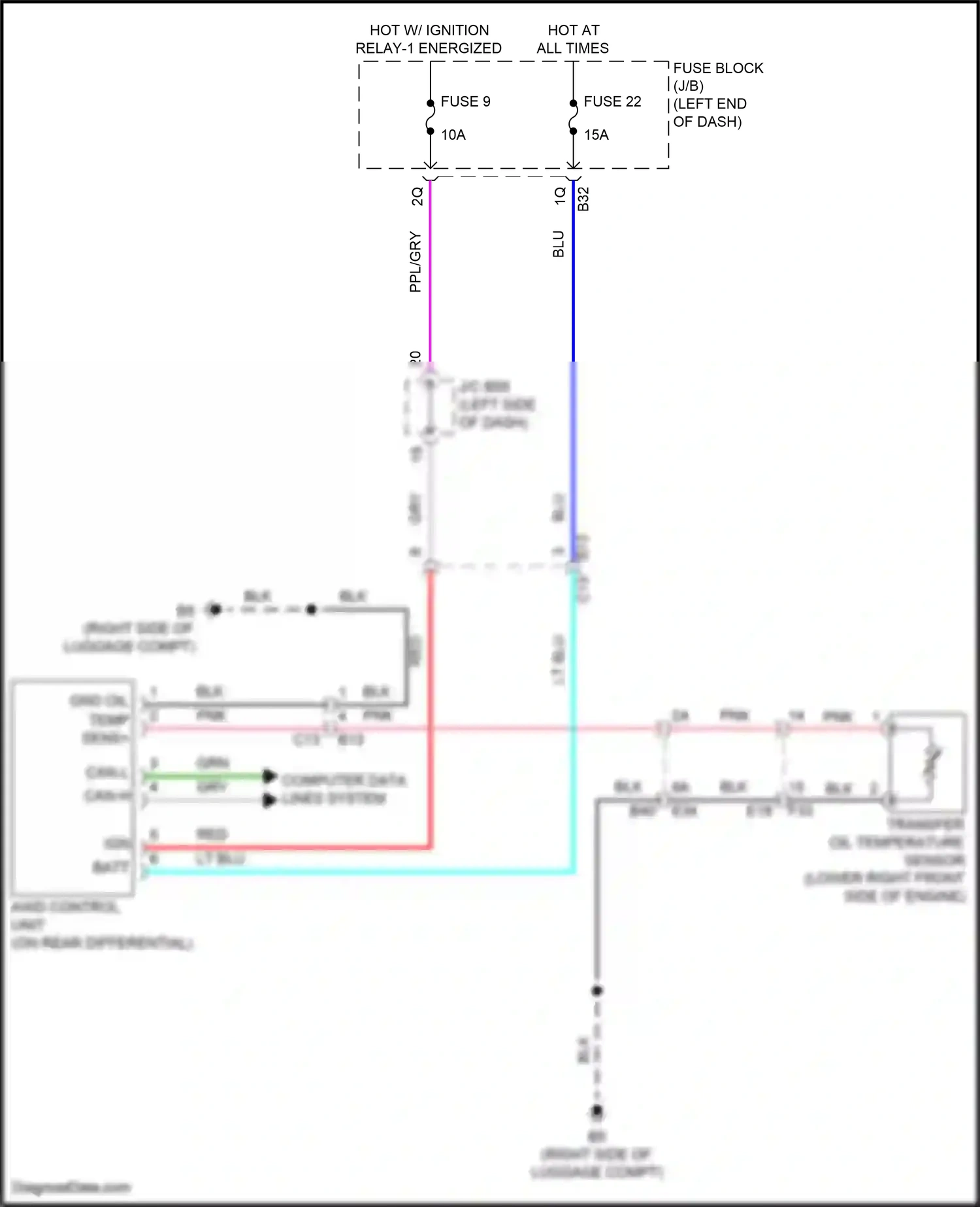 Wiring diagram computer data lines system for Nissan Qashqai III (2021-2024) (61 of 88)