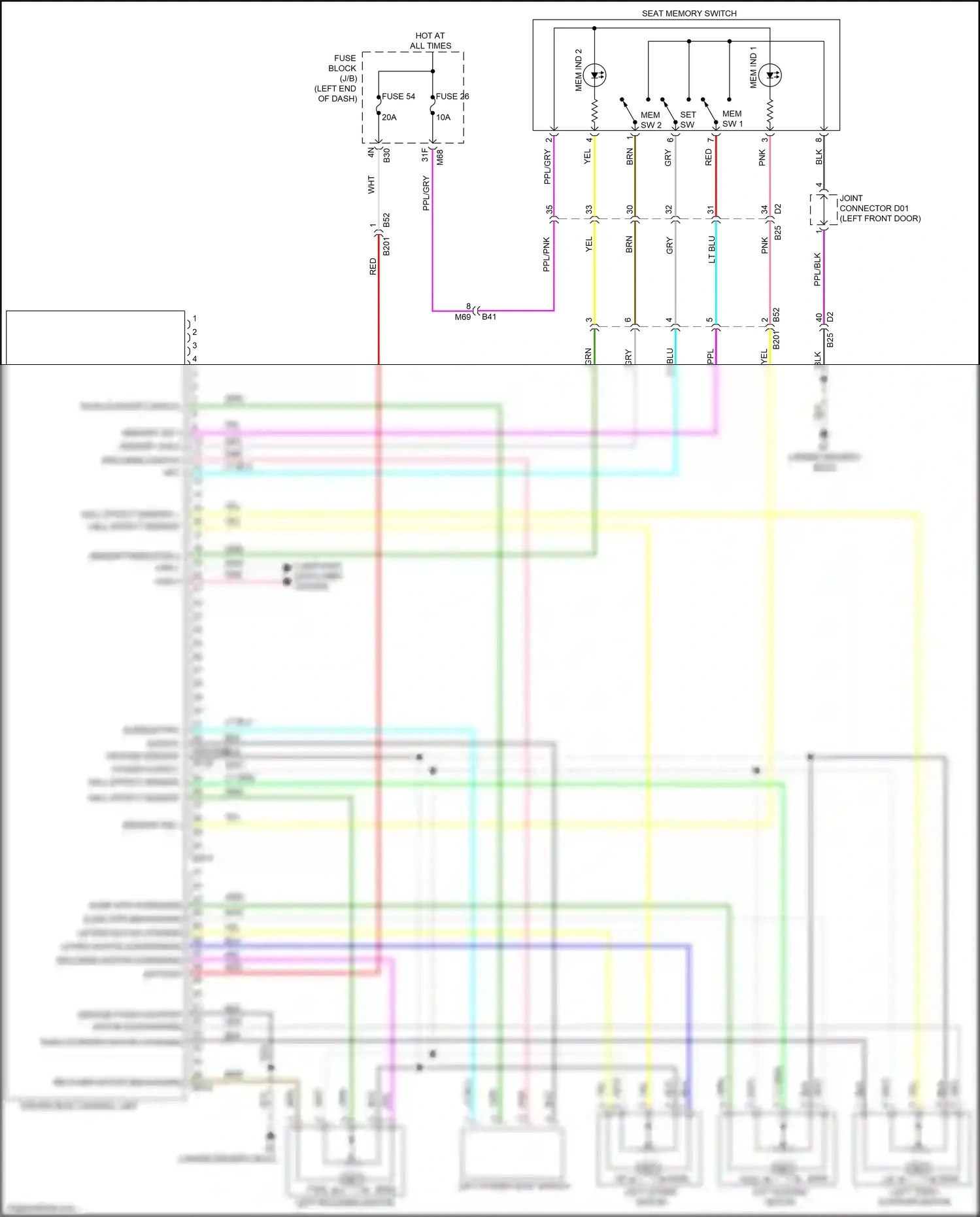 Wiring diagram computer data lines system for Nissan Qashqai III (2021-2024) (67 of 88)