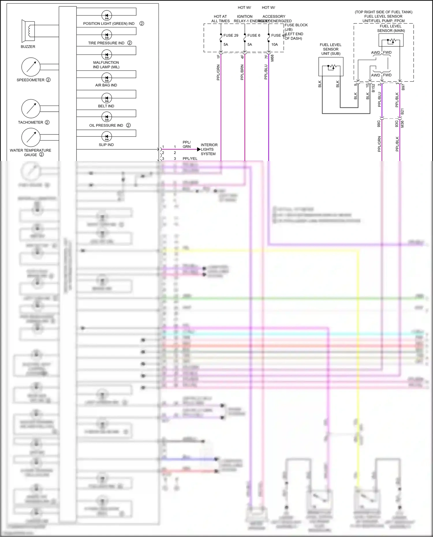 Wiring diagram computer data lines system for Nissan Qashqai III (2021-2024) (6 of 88)
