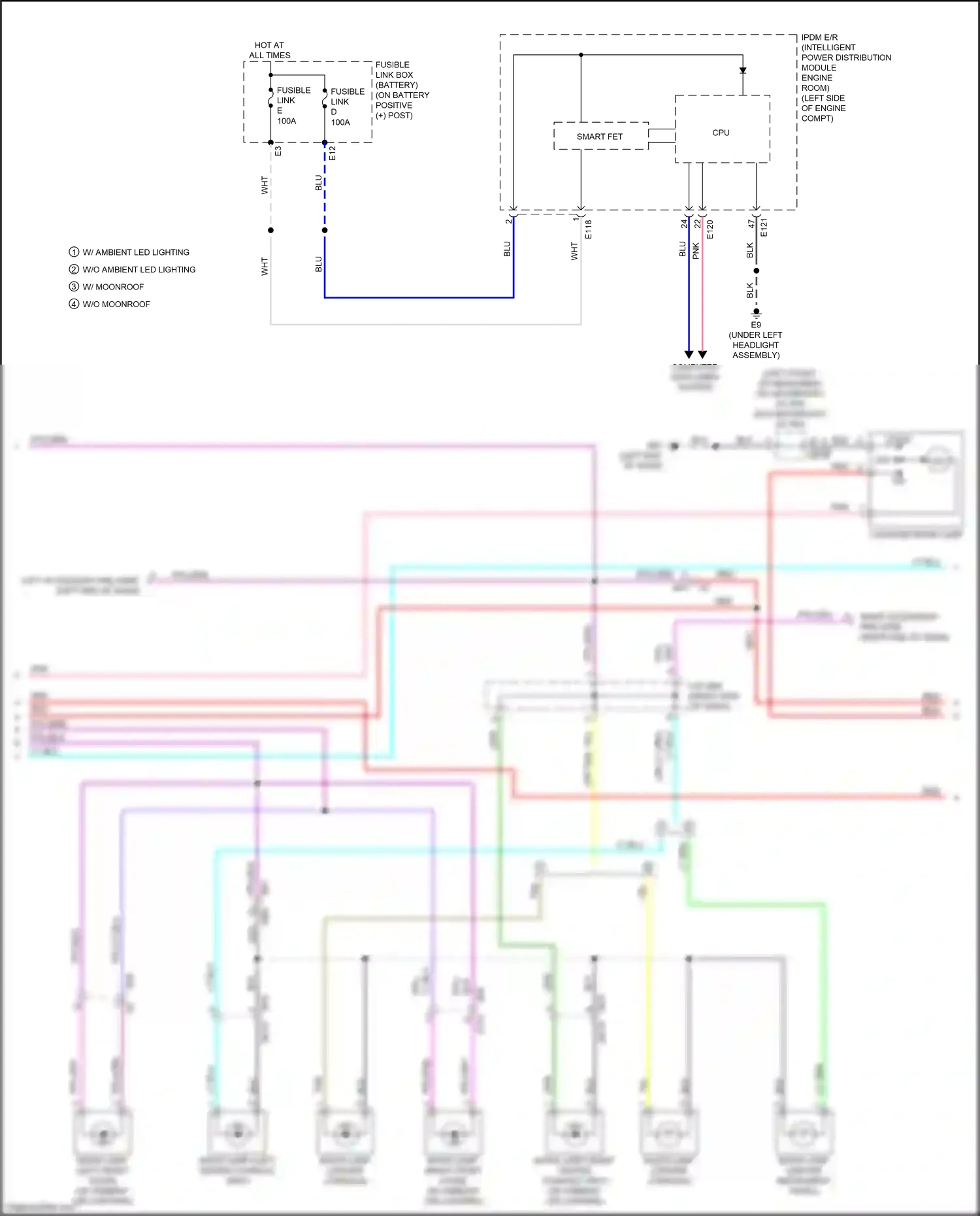 Wiring diagram computer data lines system for Nissan Qashqai III (2021-2024) (81 of 88)