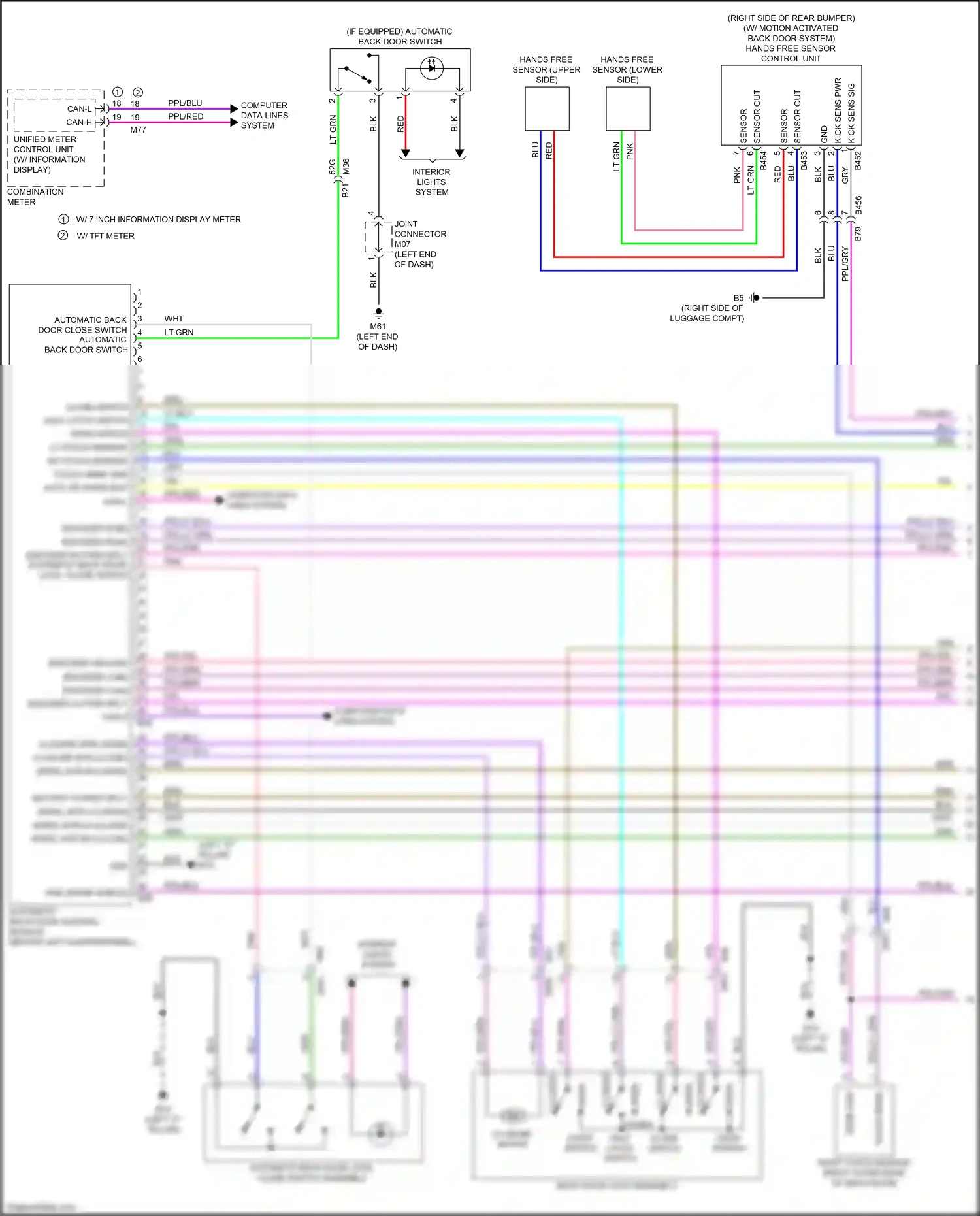 Wiring diagram encoder ground for Nissan Qashqai III (2021-2024) (1 of 1)