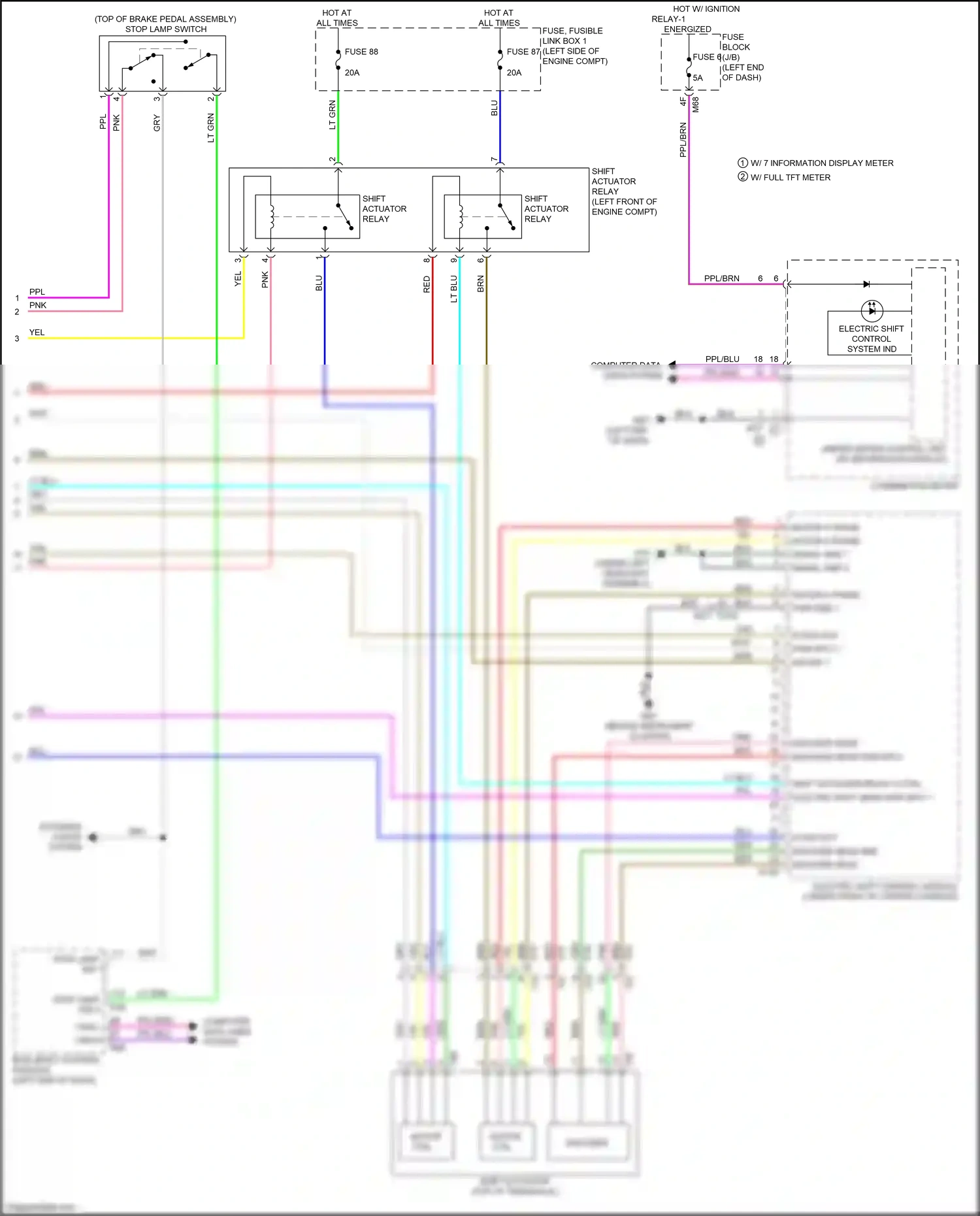 Wiring diagram encoder sens gnd for Nissan Qashqai III (2021-2024) (1 of 1)
