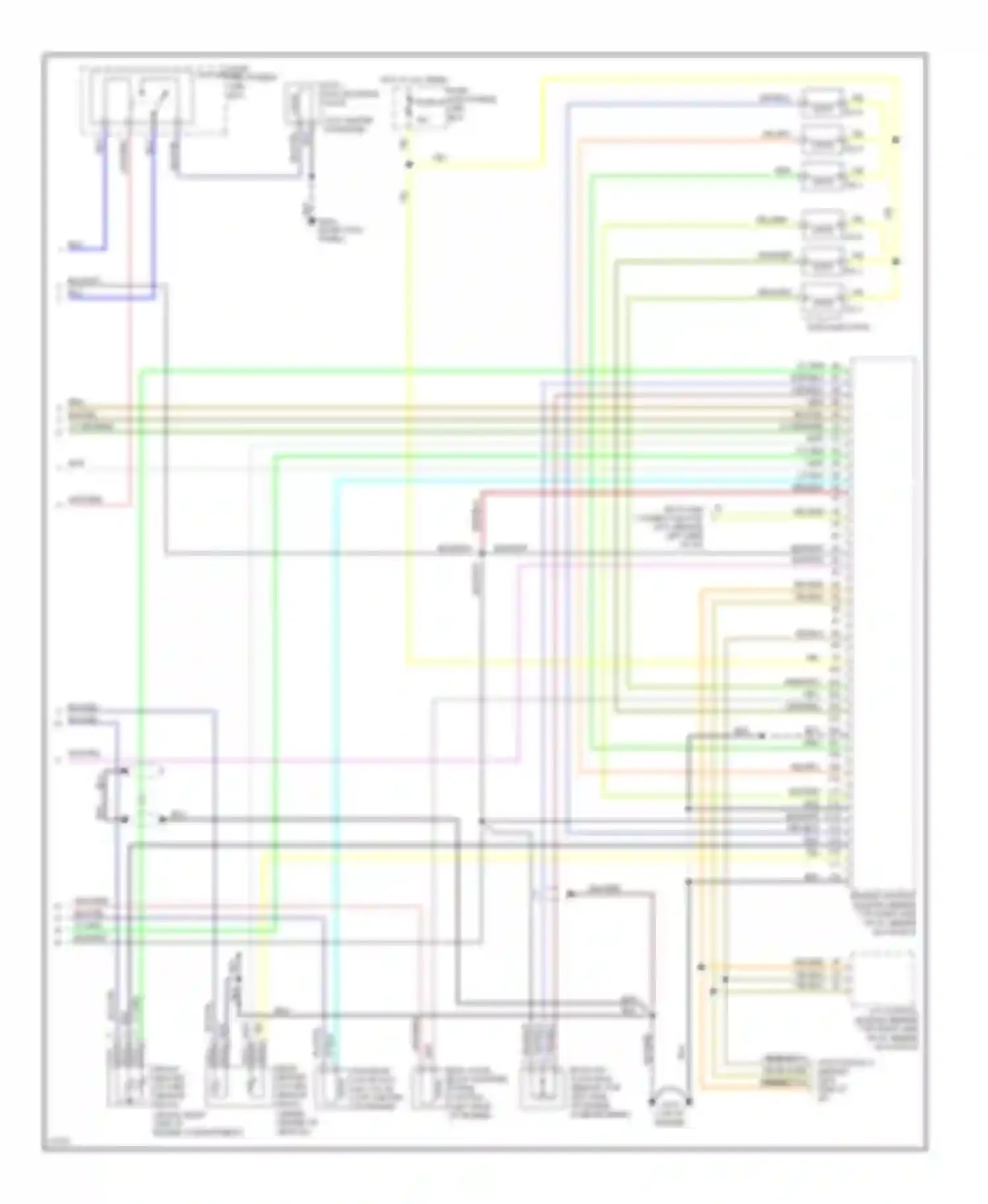 Quest Nissan I (1992-1998): Wiring diagram engine performance 3.0ls (3 of 3)