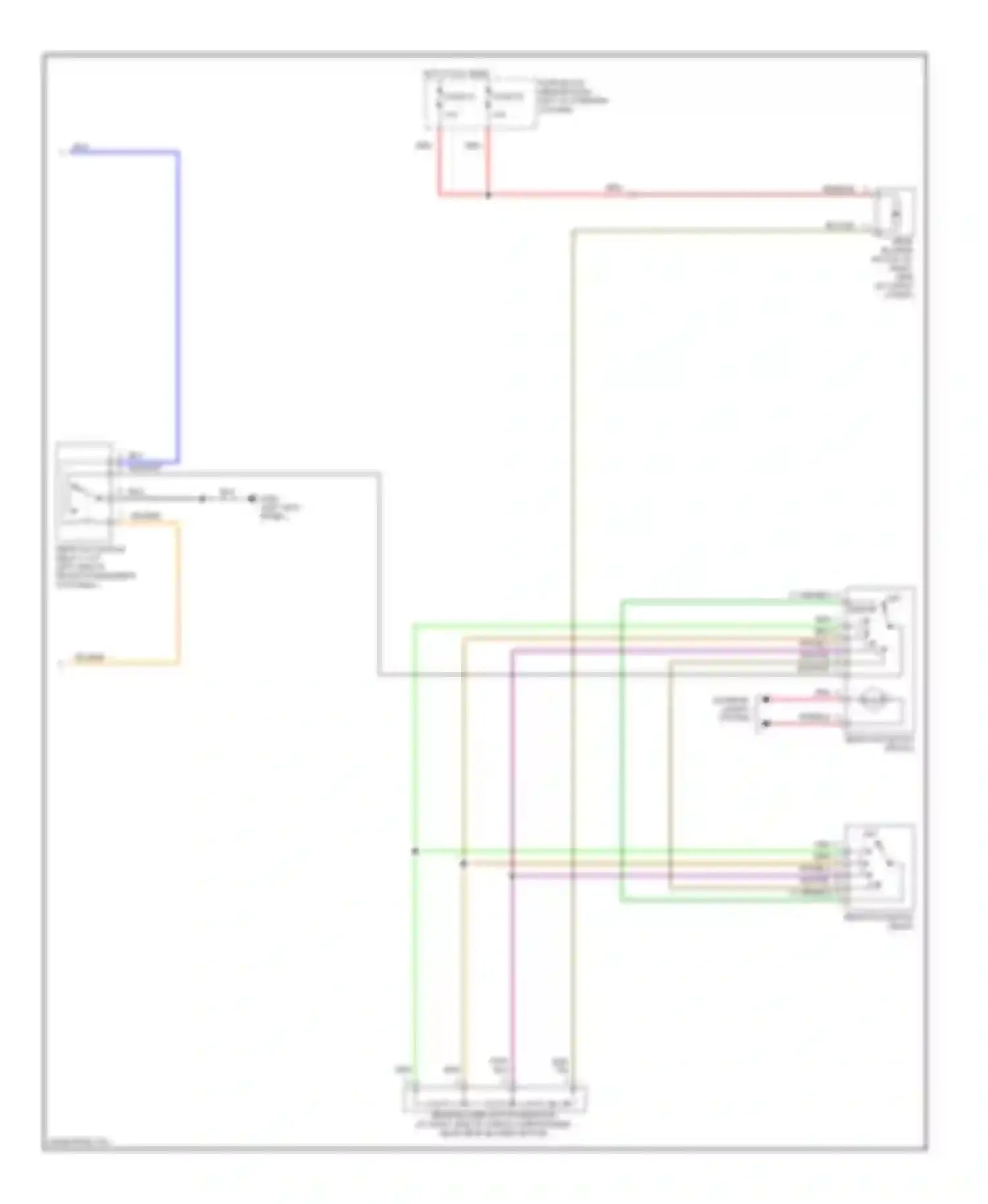 Wiring diagram red for Nissan Quest II (1999-2002) (9 of 36)