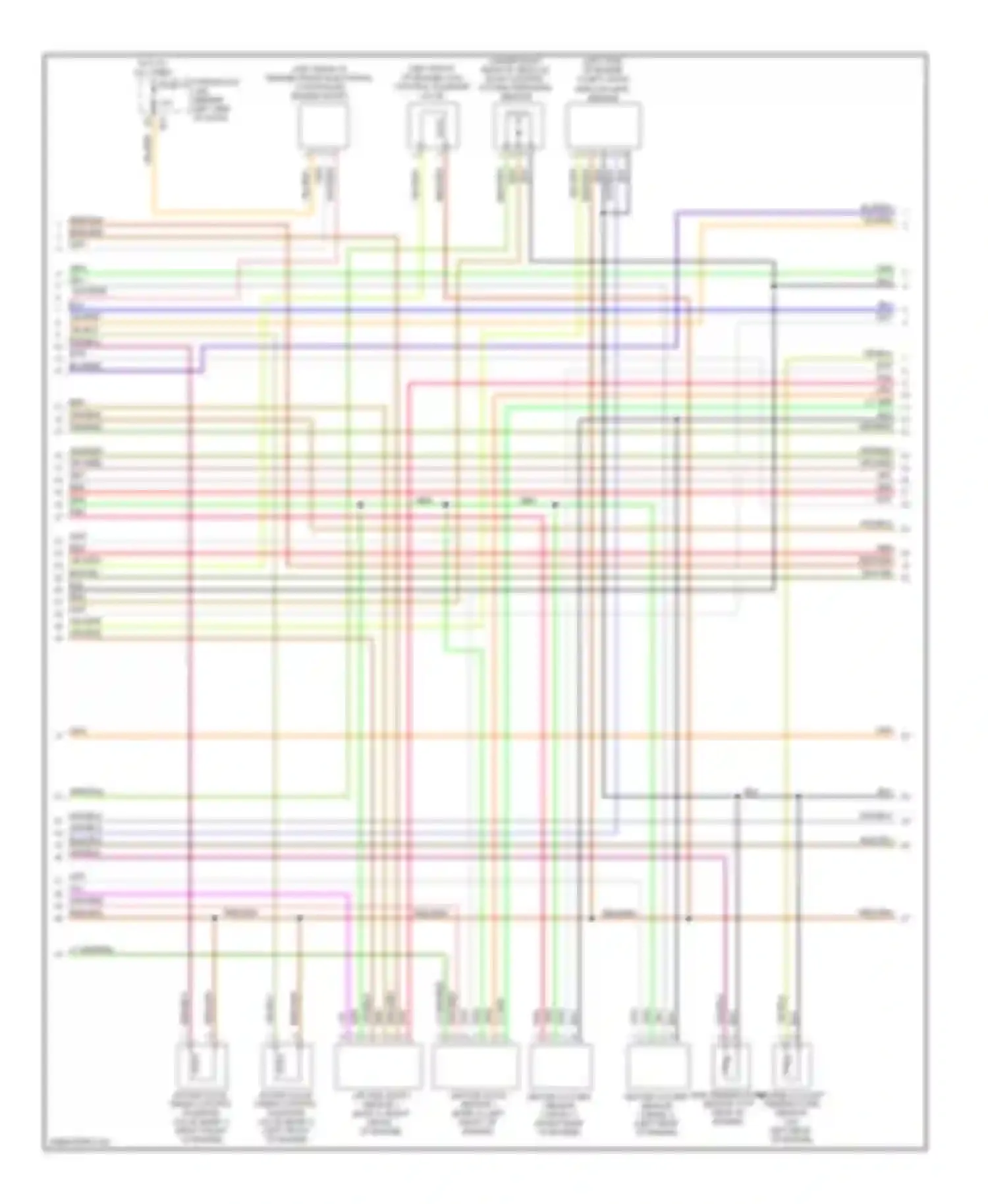 Quest Nissan III (2003-2009): Wiring diagram engine performance 3.5l (3 of 4)