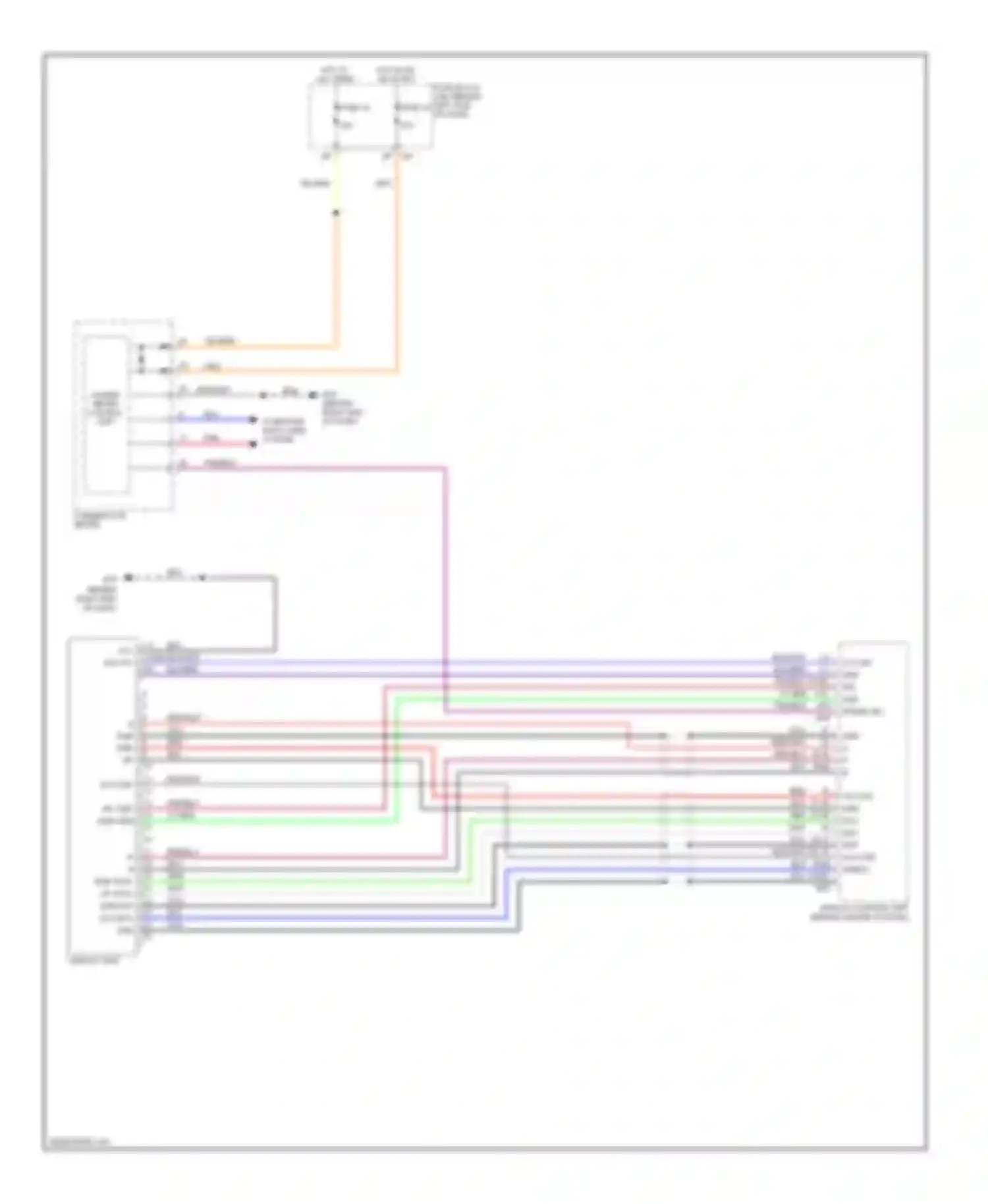 Wiring diagram blk/wht for Nissan Quest III (2003-2009) (14 of 43)