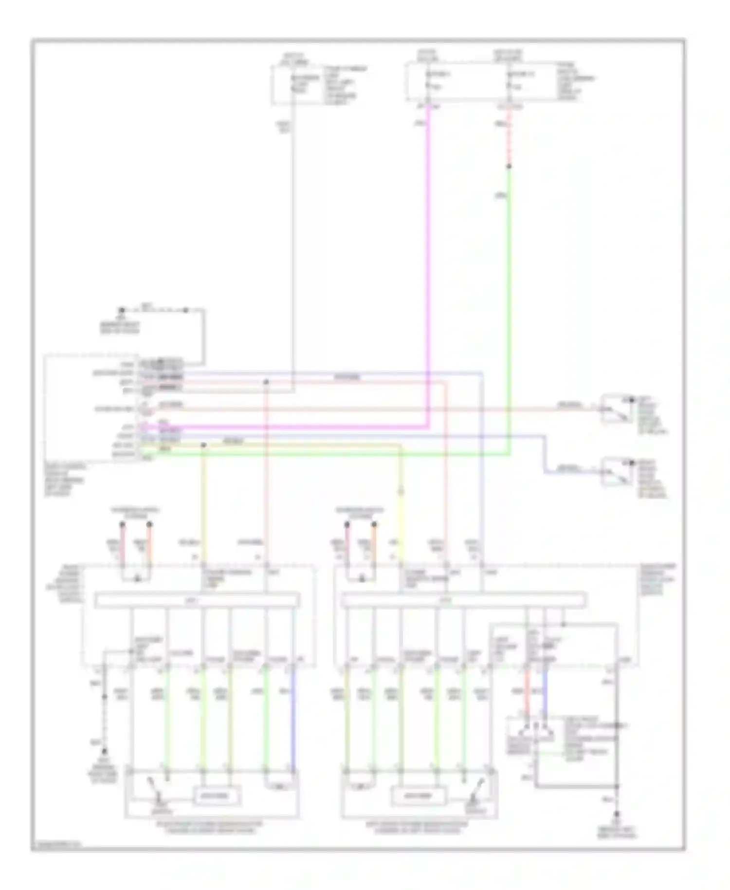 Wiring diagram fuse 4 for Nissan Quest III (2003-2009) (16 of 18)