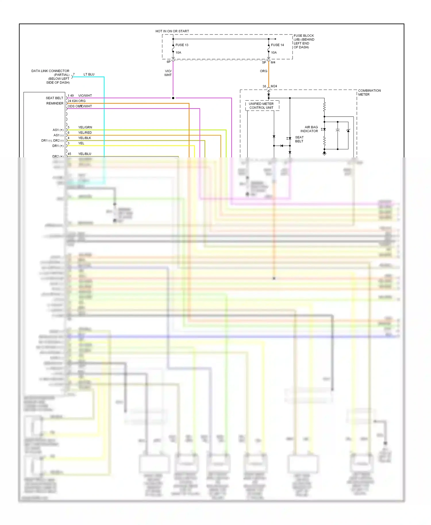 Wiring diagram lt blu for Nissan Quest III (2003-2009) (20 of 23)