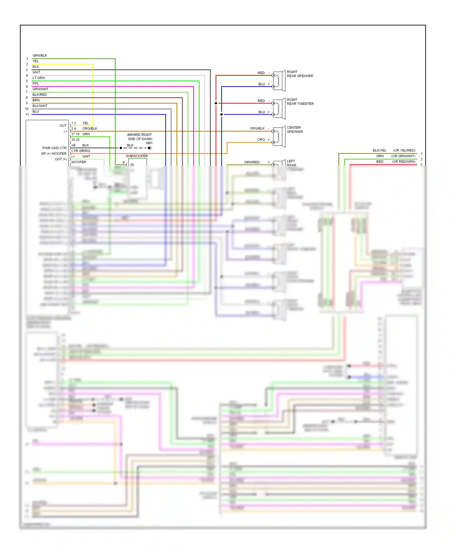 Wiring diagram nca for Nissan Quest III (2003-2009) (20 of 27)