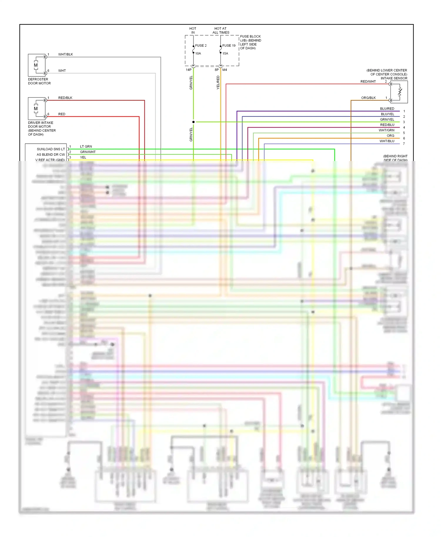 Wiring diagram red/blu for Nissan Quest III (2003-2009) (1 of 29)
