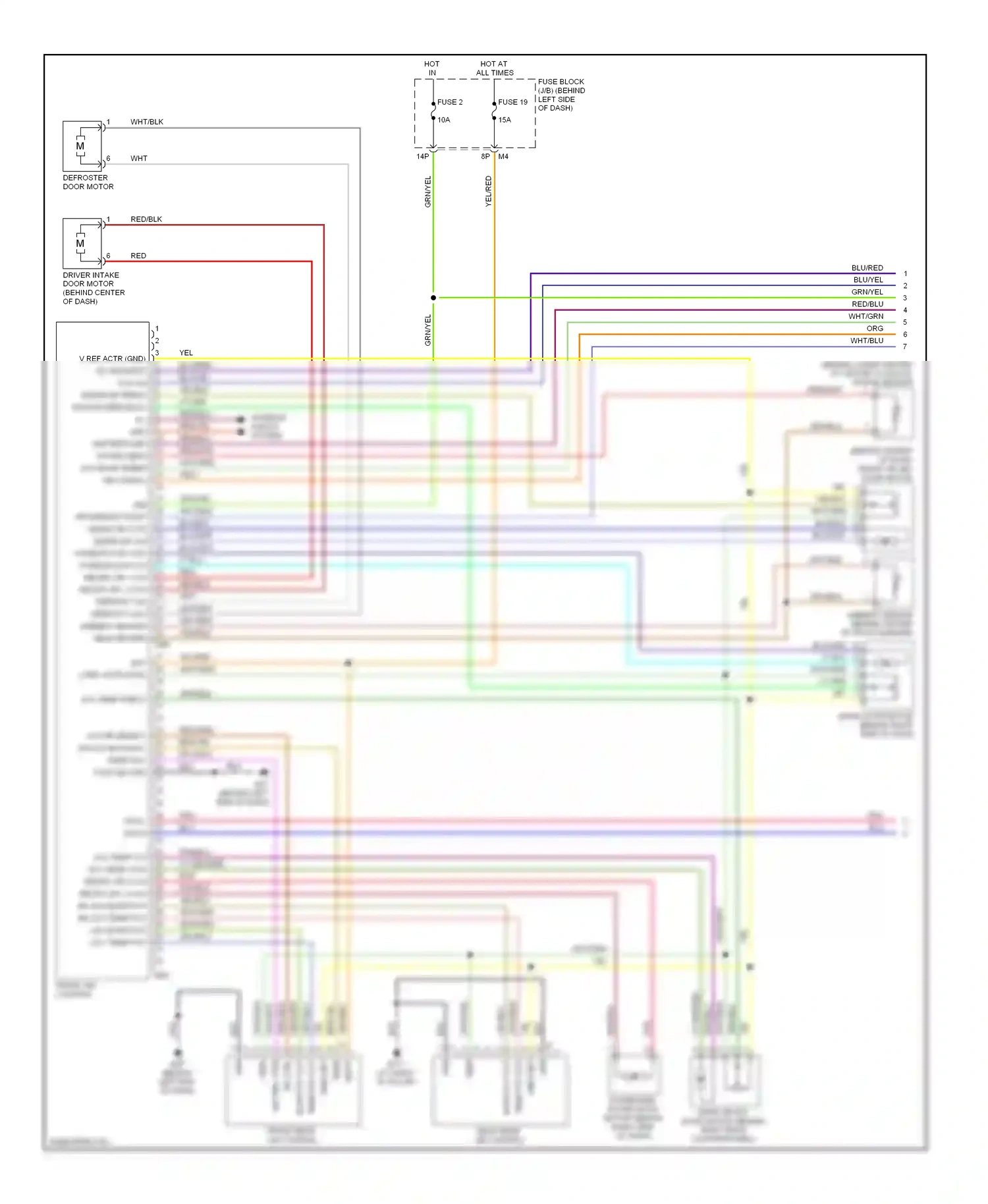 Wiring diagram red/blu for Nissan Quest III (2003-2009) (15 of 29)