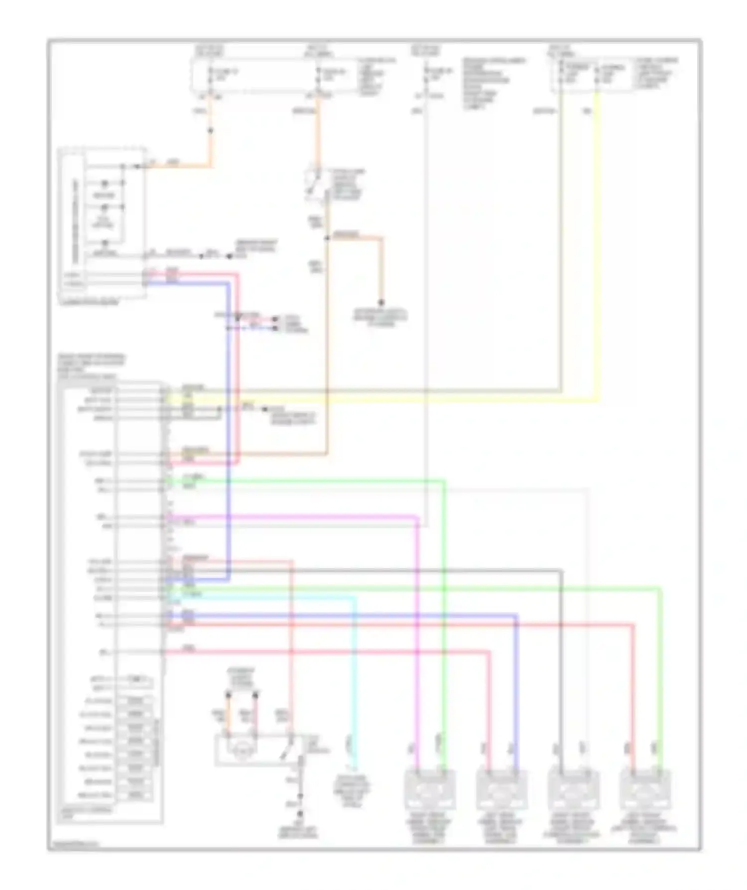 Wiring diagram stop lamp sw can-l for Nissan Quest III (2003-2009) (1 of 1)