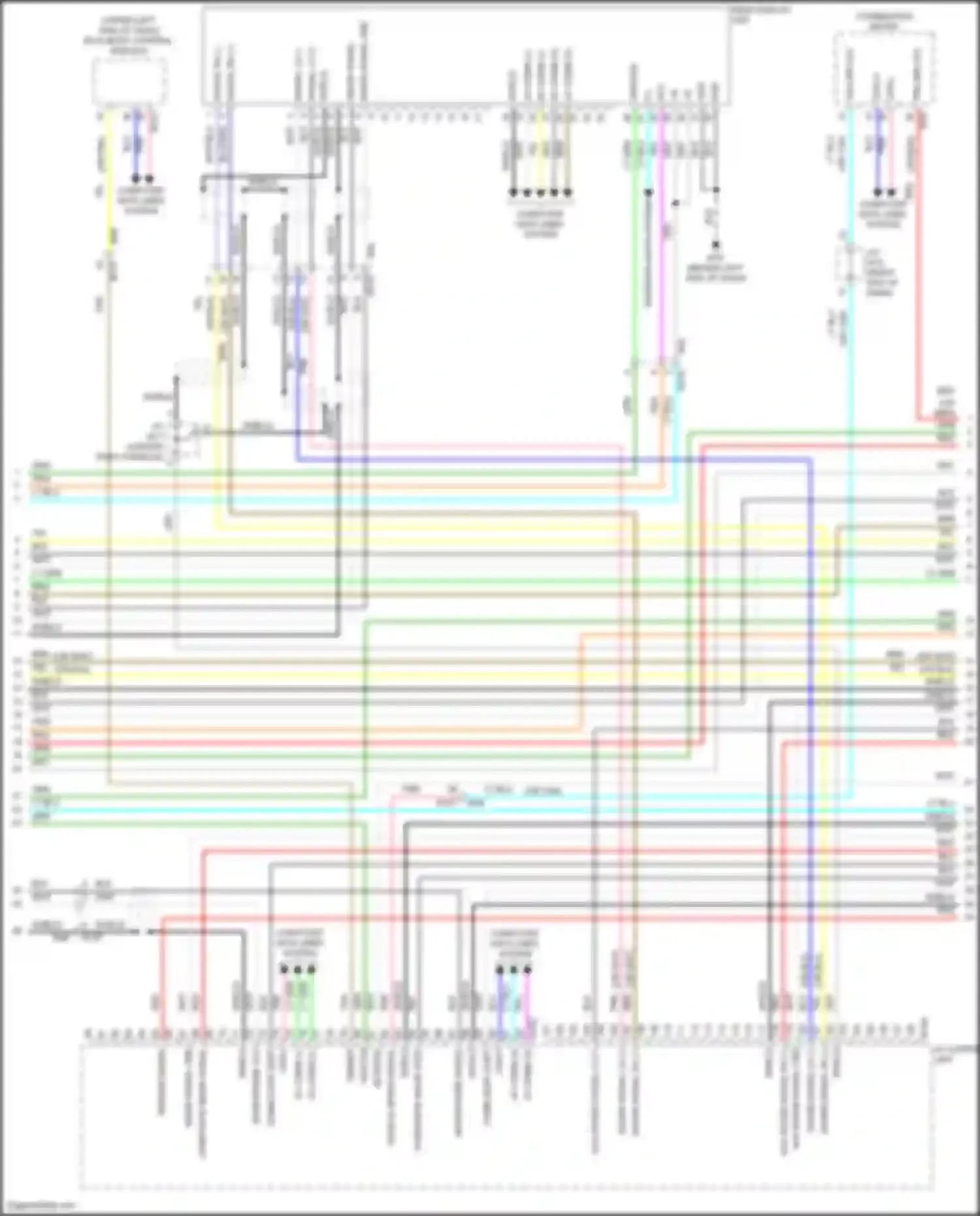 Quest Nissan IV (2010-2024): Navigation circuit (2 of 6)