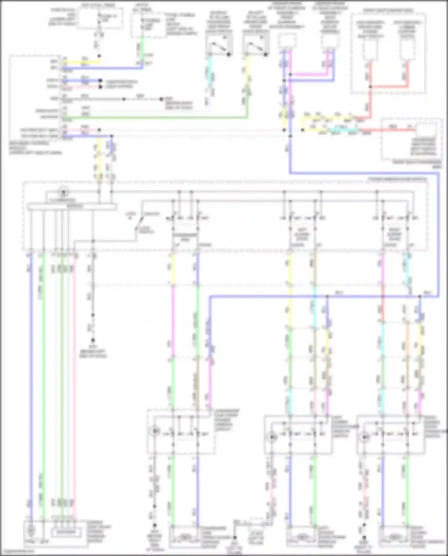 Wiring diagram blk for Nissan Quest IV (2010-2024) (49 of 94)