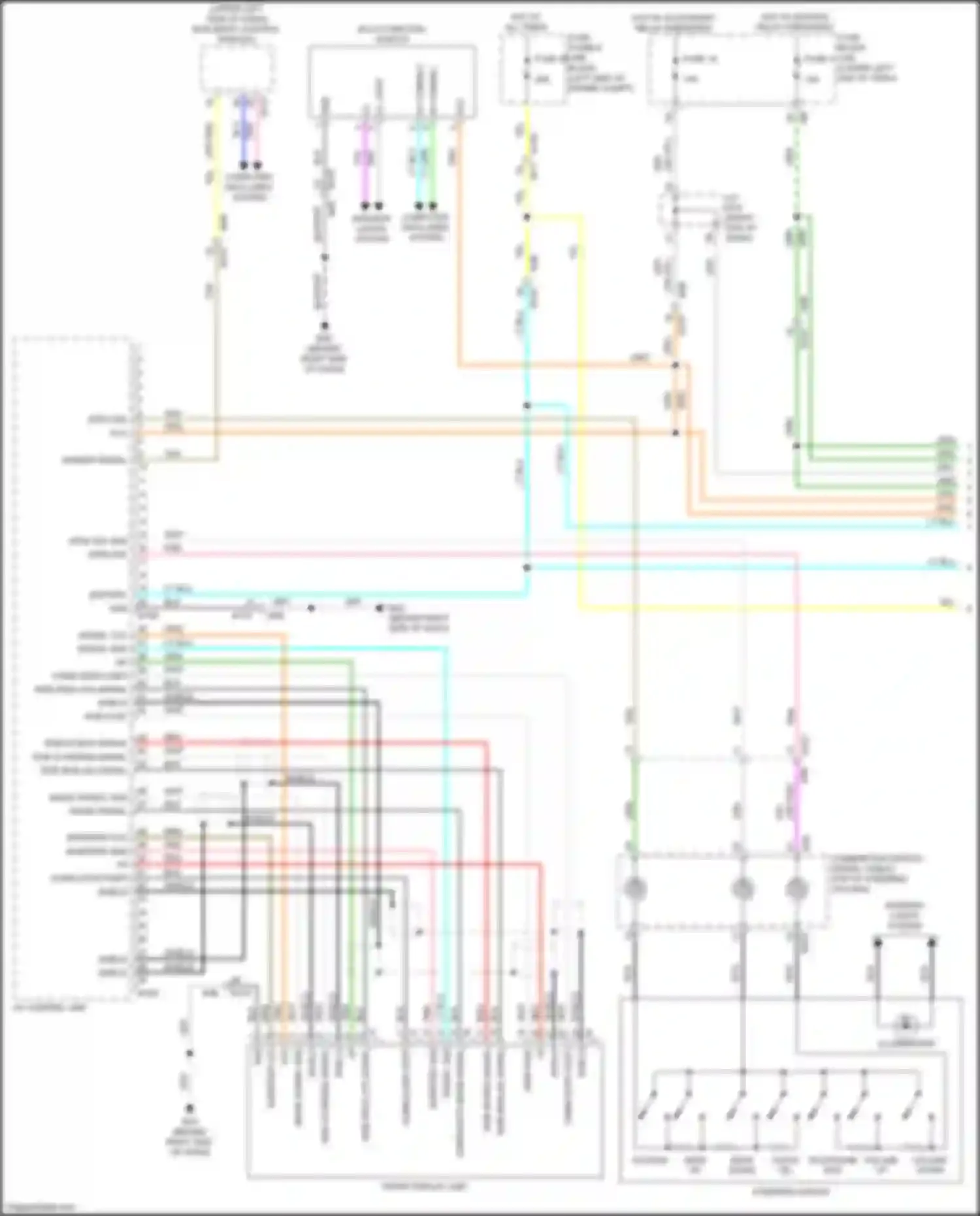 Wiring diagram wht for Nissan Quest IV (2010-2024) (28 of 86)