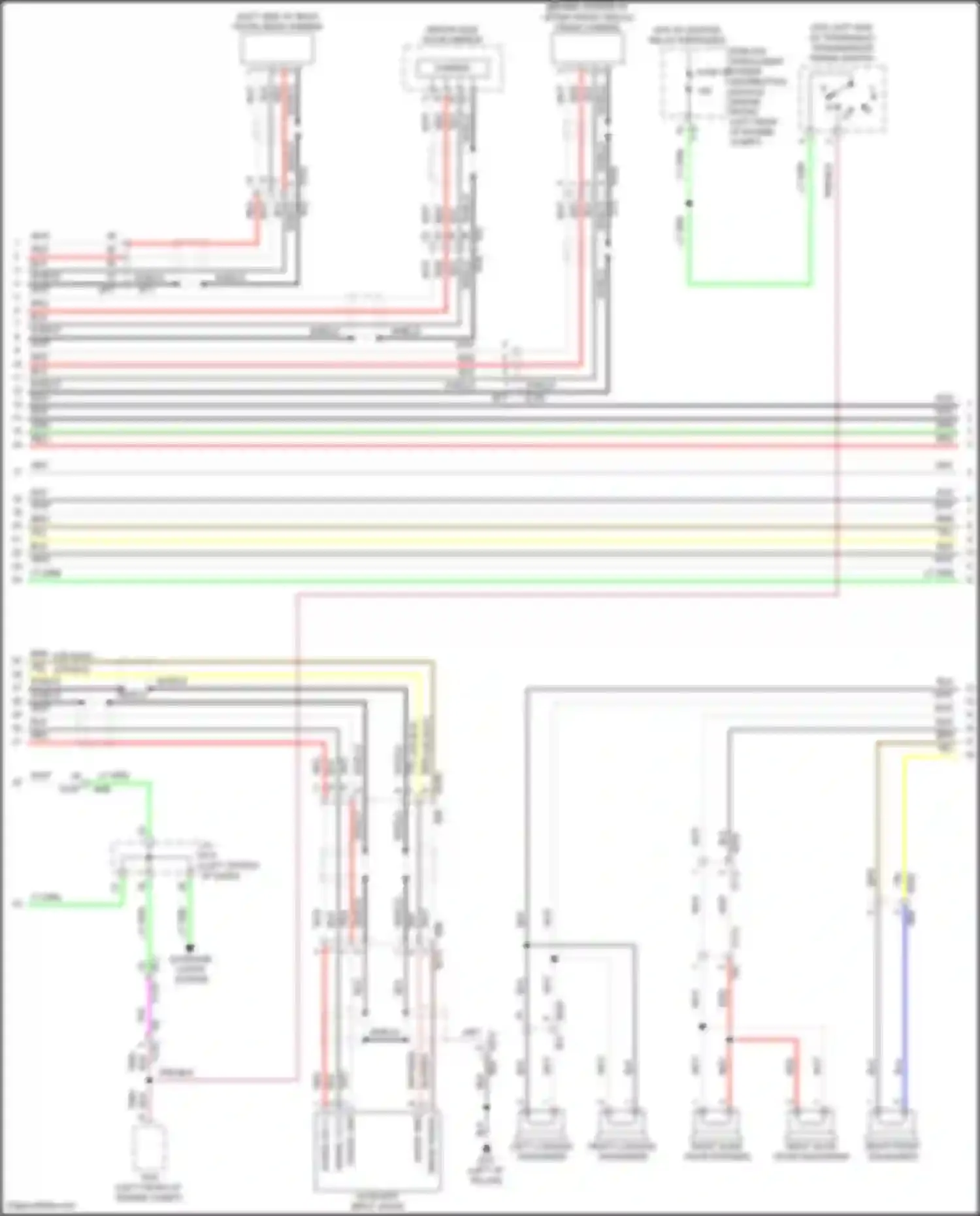 Wiring diagram wht/red for Nissan Quest IV (2010-2024) (3 of 11)
