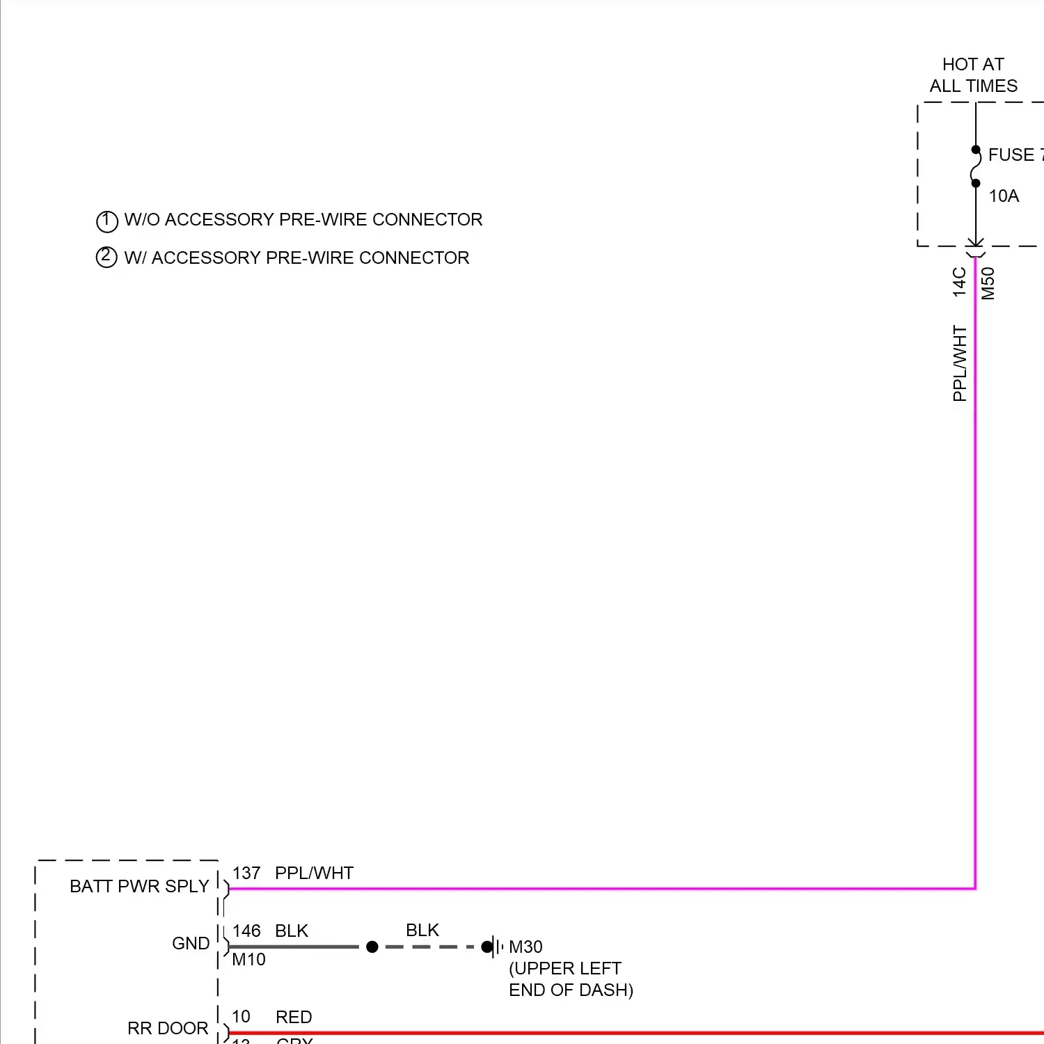 demo - Headlights circuit, w/ halogen headlamps (1 of 2) Headlights circuit, w/ halogen headlamps (1 of 2)