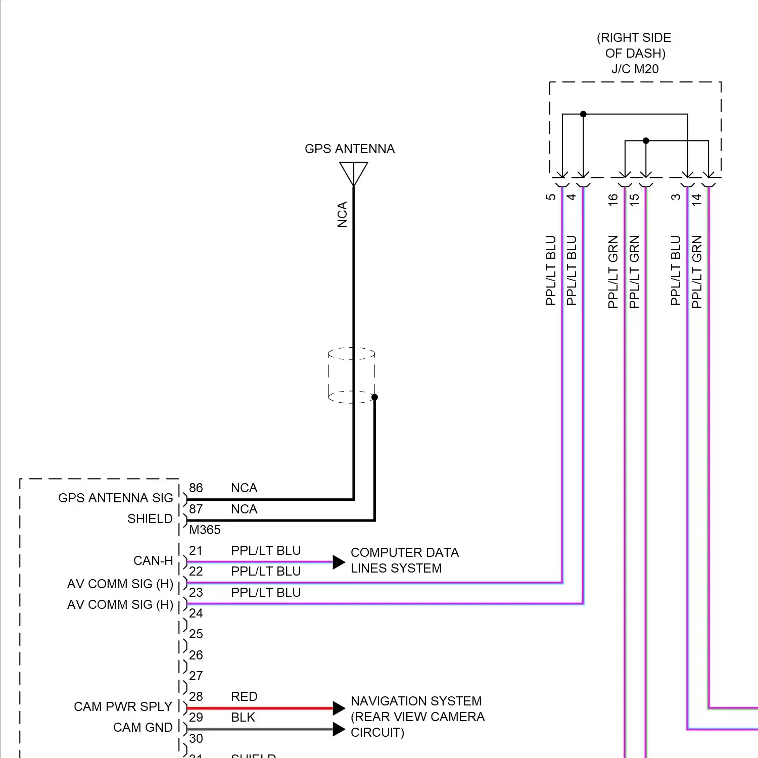 demo - Radio circuit, w/o bose (1 of 4) Radio circuit, w/o bose (1 of 4)