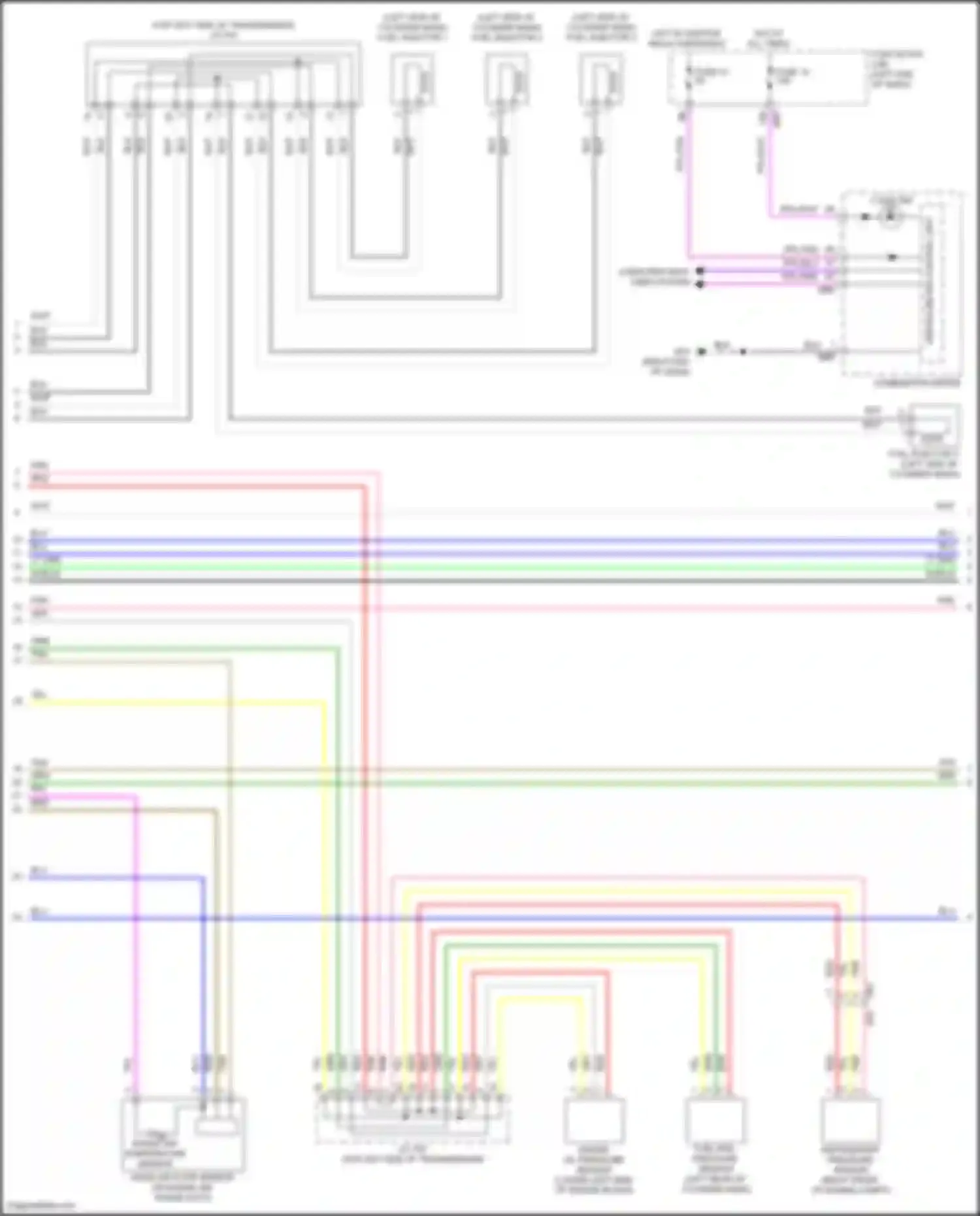 Wiring diagram c-eng ind for Nissan Rogue Sport I facelift (2019-2024) (2 of 2)