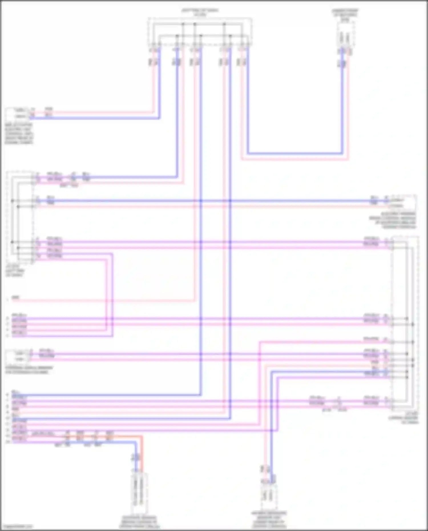 Wiring diagram can 1-h for Nissan Rogue Sport I facelift (2019-2024) (1 of 1)