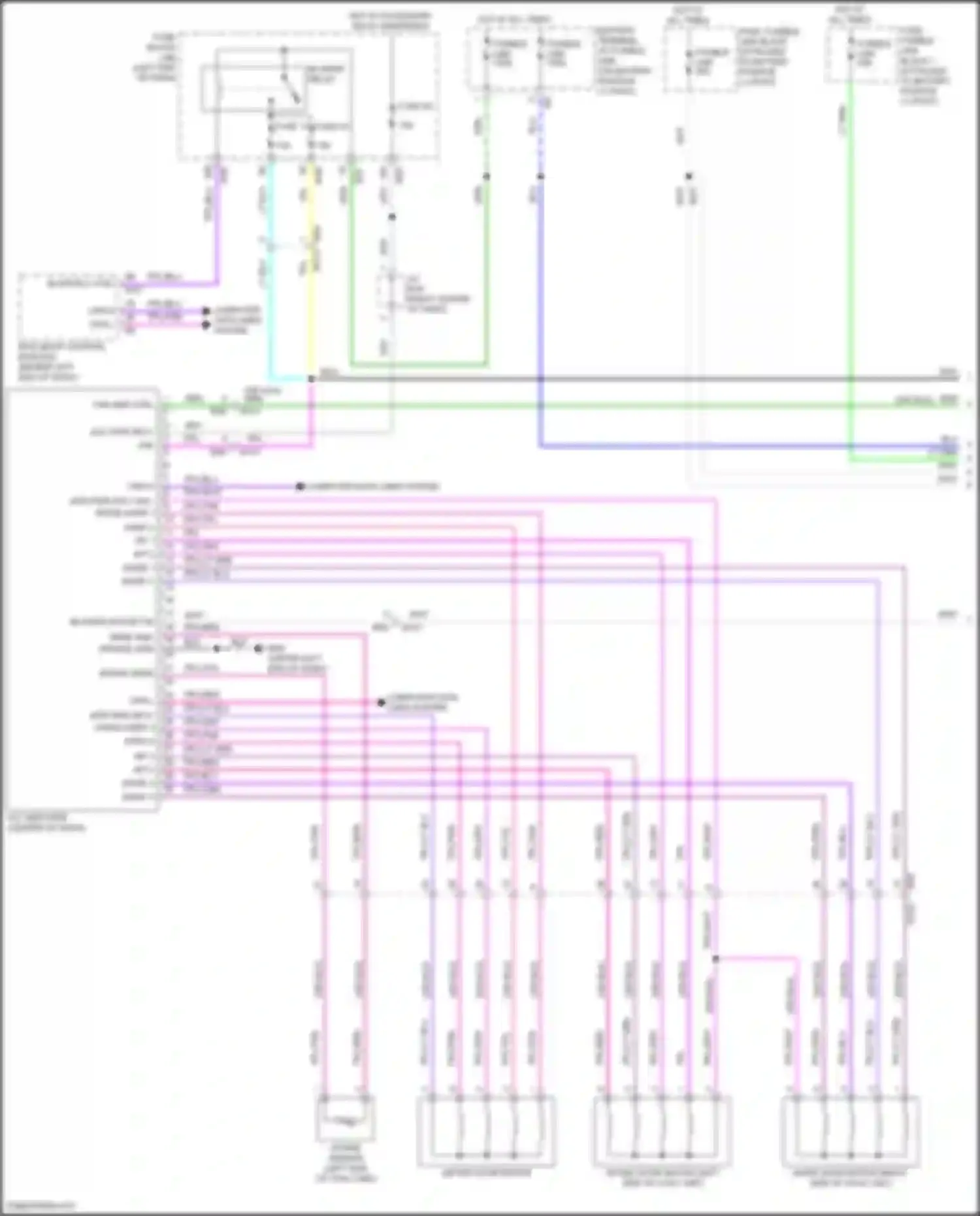 Wiring diagram computer data lines system for Nissan Rogue Sport I facelift (2019-2024) (17 of 71)
