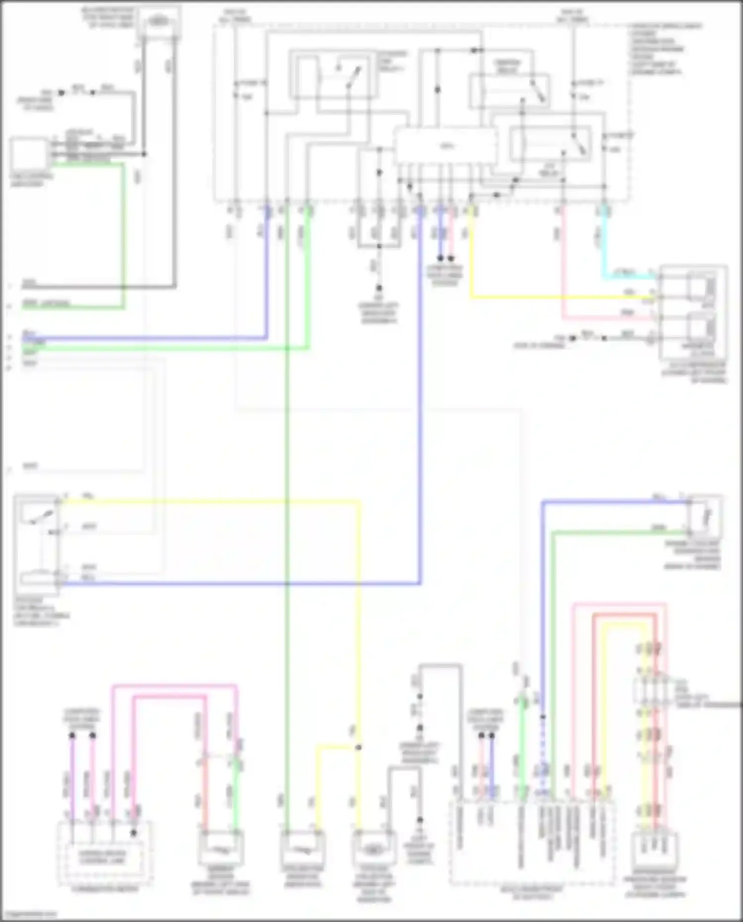 Wiring diagram computer data lines system for Nissan Rogue Sport I facelift (2019-2024) (13 of 71)
