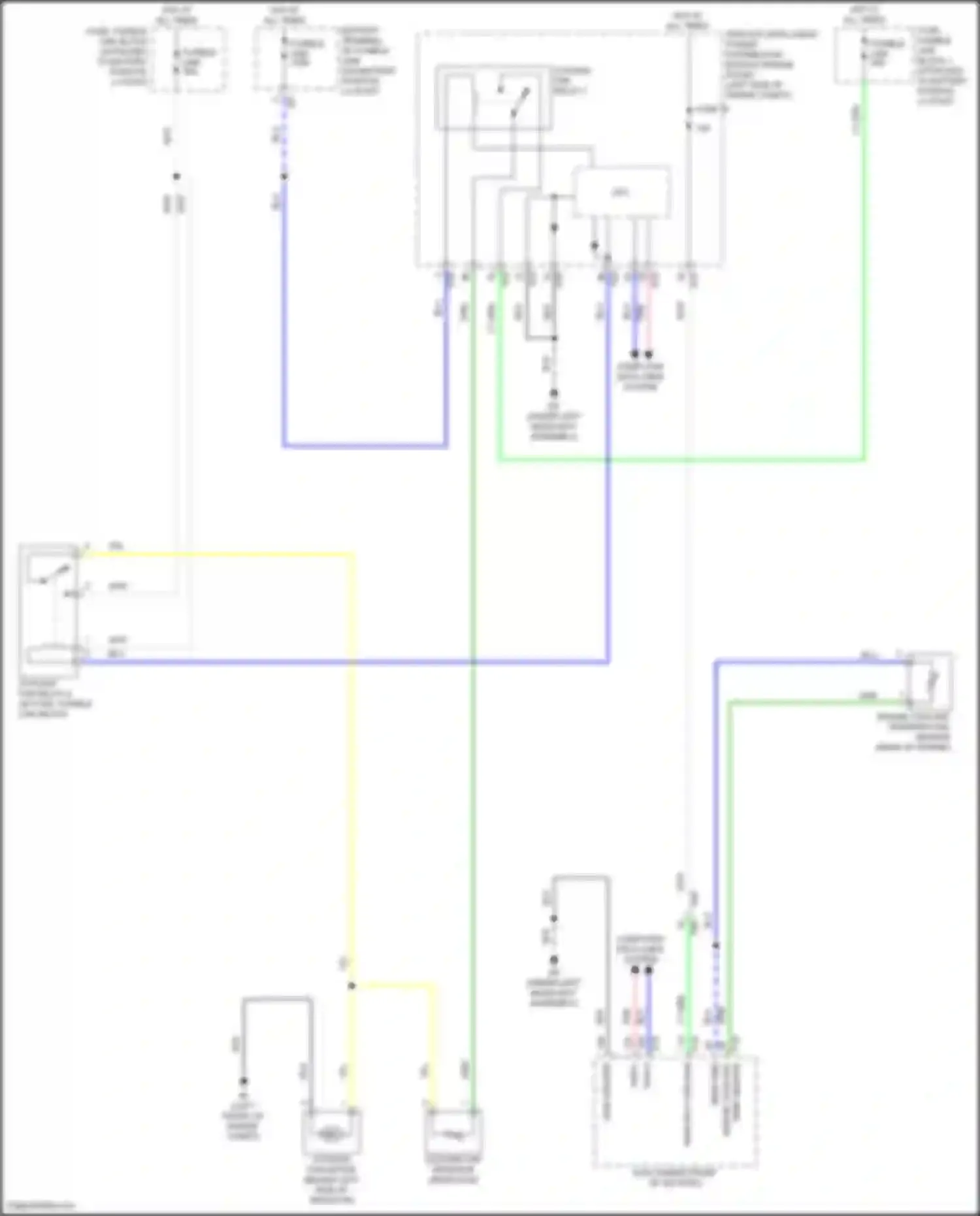 Wiring diagram computer data lines system for Nissan Rogue Sport I facelift (2019-2024) (34 of 71)
