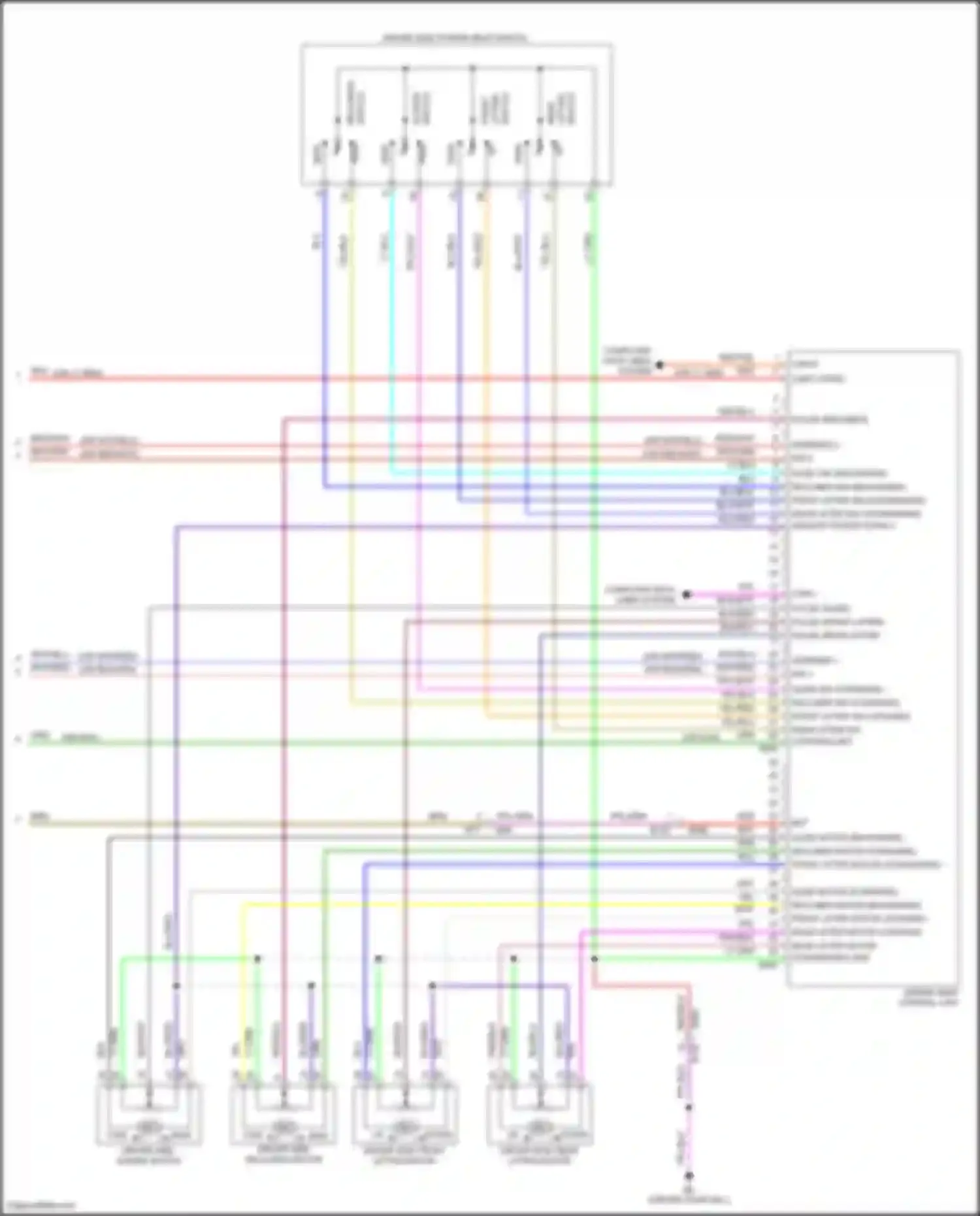 Wiring diagram computer data lines system for Nissan Rogue Sport I facelift (2019-2024) (48 of 71)