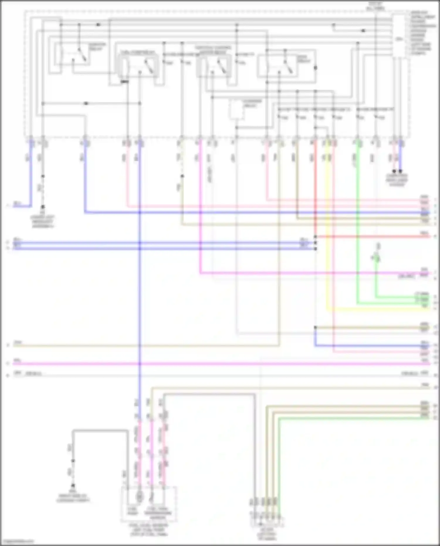 Wiring diagram computer data lines system for Nissan Rogue Sport I facelift (2019-2024) (71 of 71)
