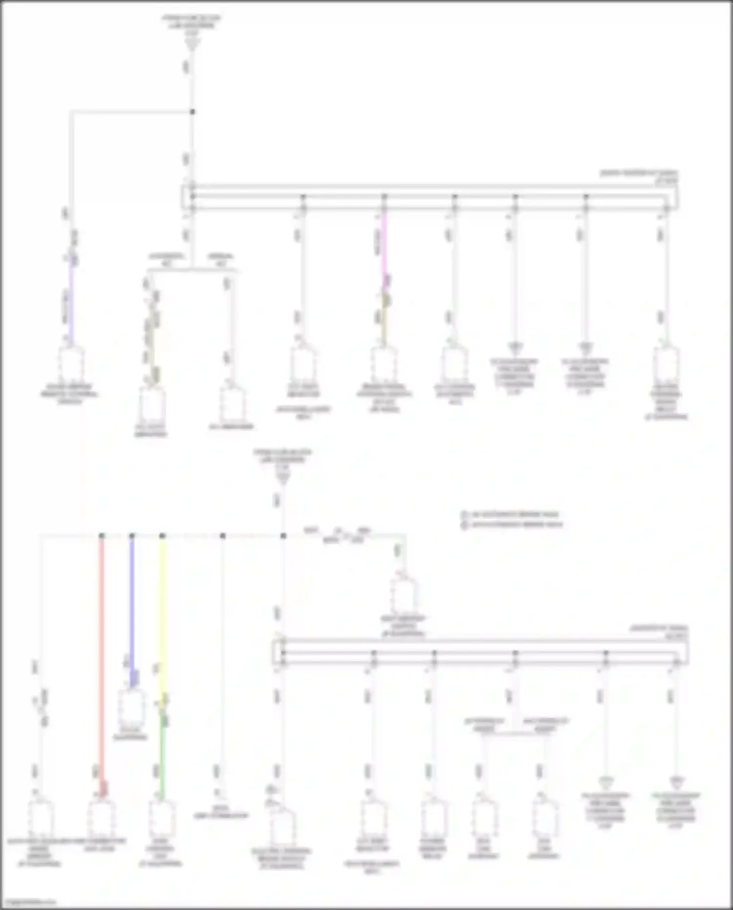 Wiring diagram data link connector for Nissan Rogue Sport I facelift (2019-2024) (4 of 5)
