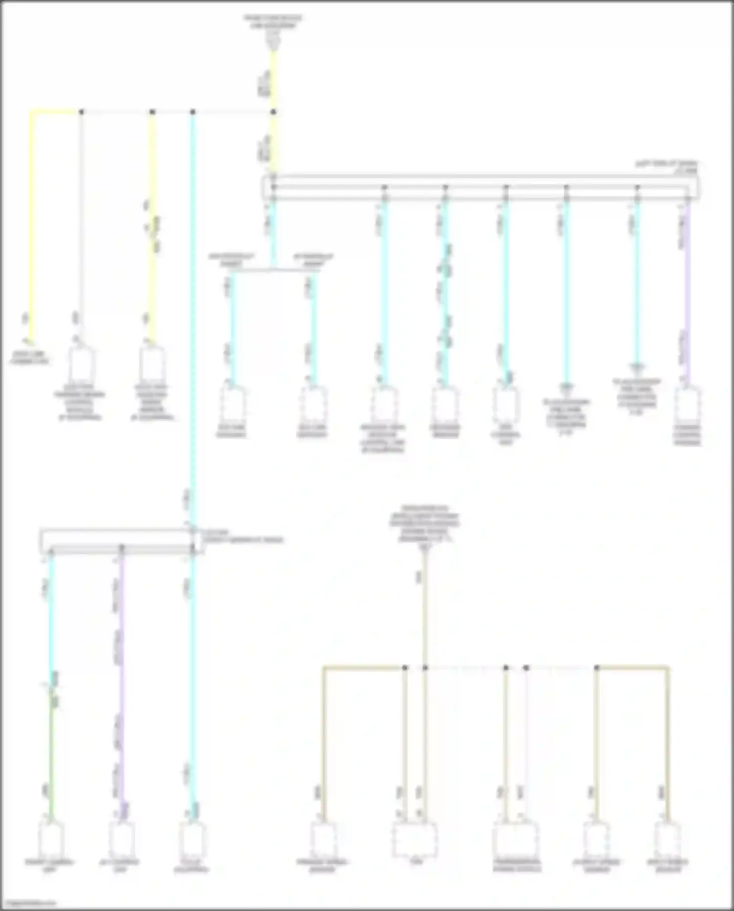 Wiring diagram data link connector for Nissan Rogue Sport I facelift (2019-2024) (5 of 5)