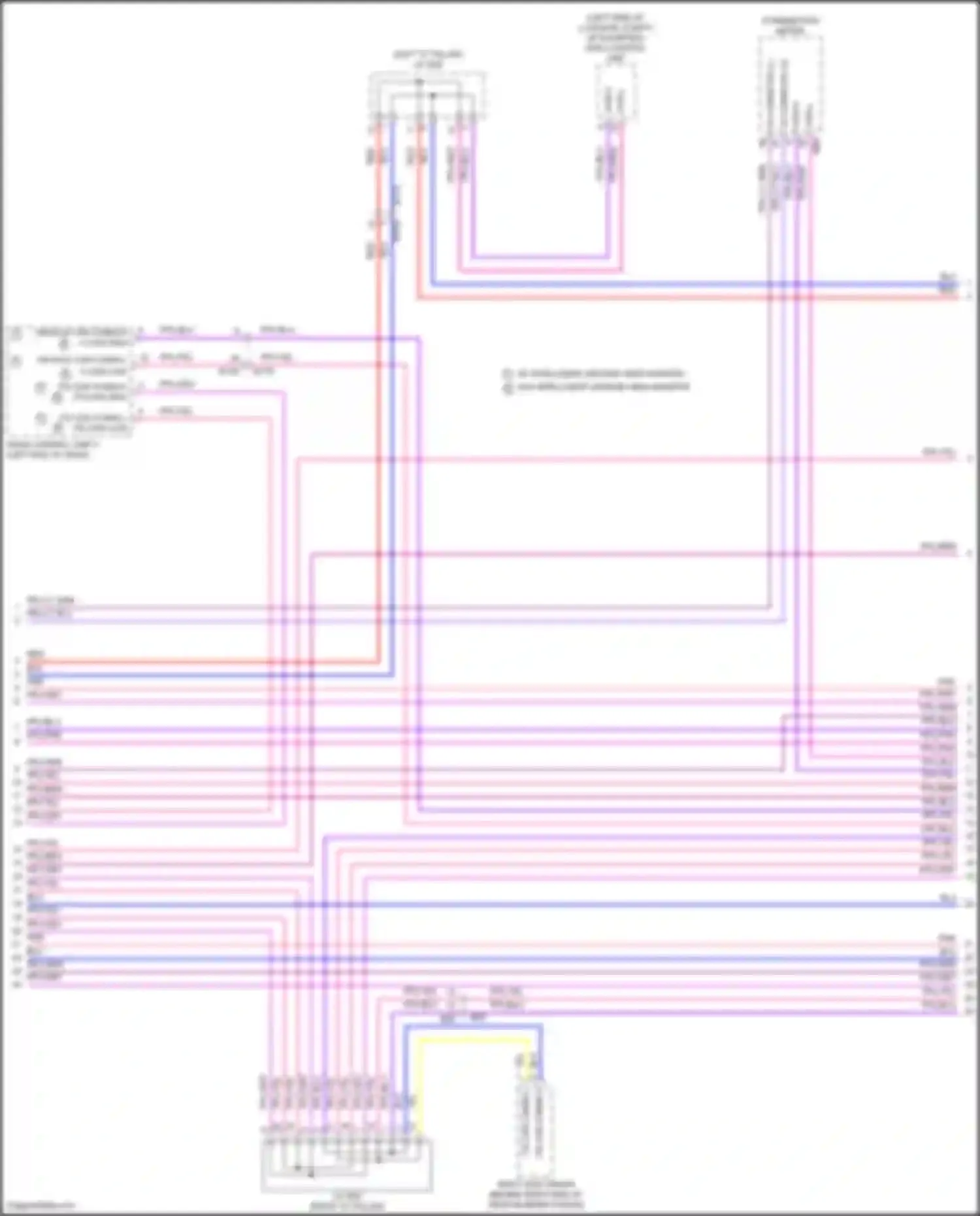 Wiring diagram its can comm-h for Nissan Rogue Sport I facelift (2019-2024) (3 of 7)