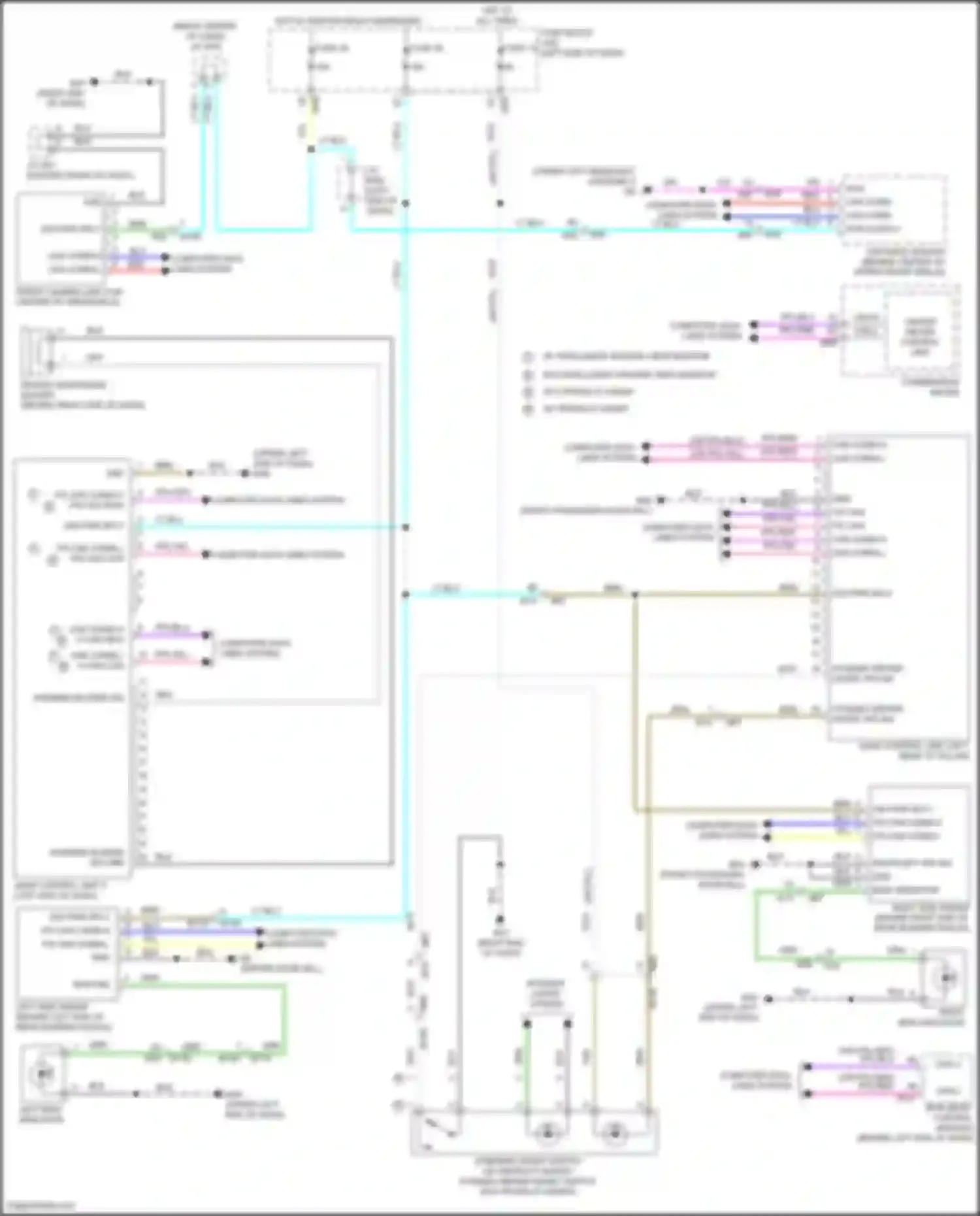 Wiring diagram its can comm-l its-can low for Nissan Rogue Sport I facelift (2019-2024) (3 of 3)