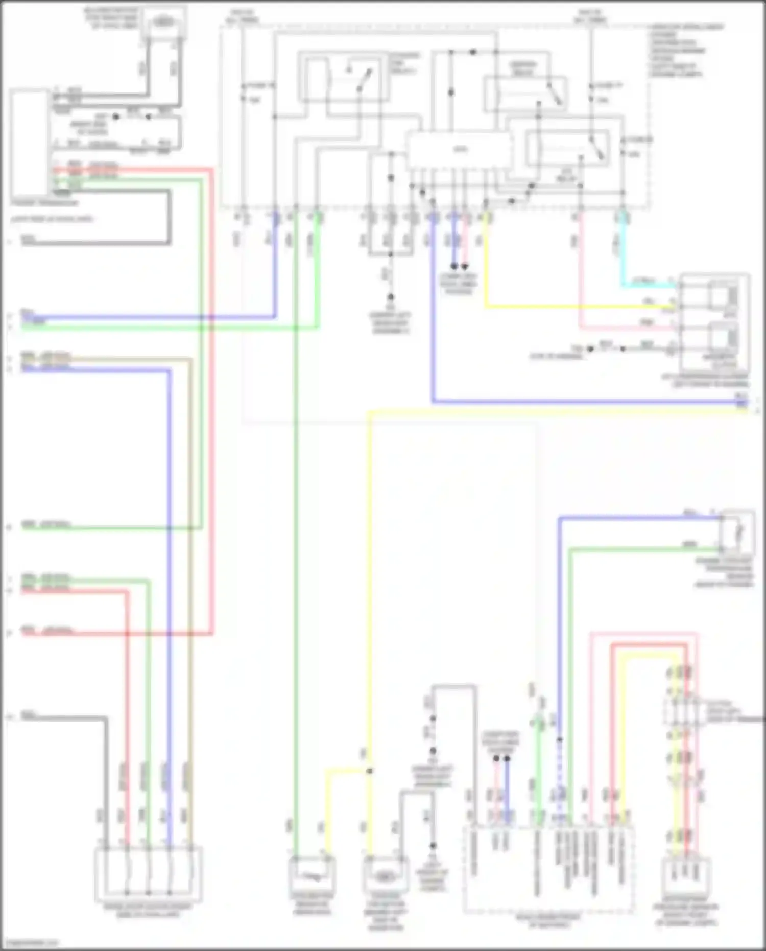 Wiring diagram power transistor for Nissan Rogue Sport I facelift (2019-2024) (1 of 2)
